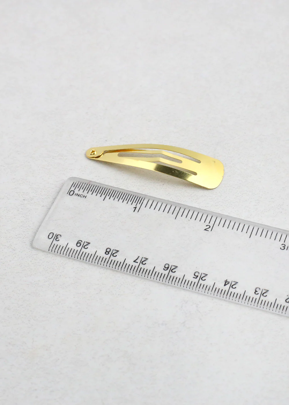 12 PCS Gold Snap Hair Clips - Image 2