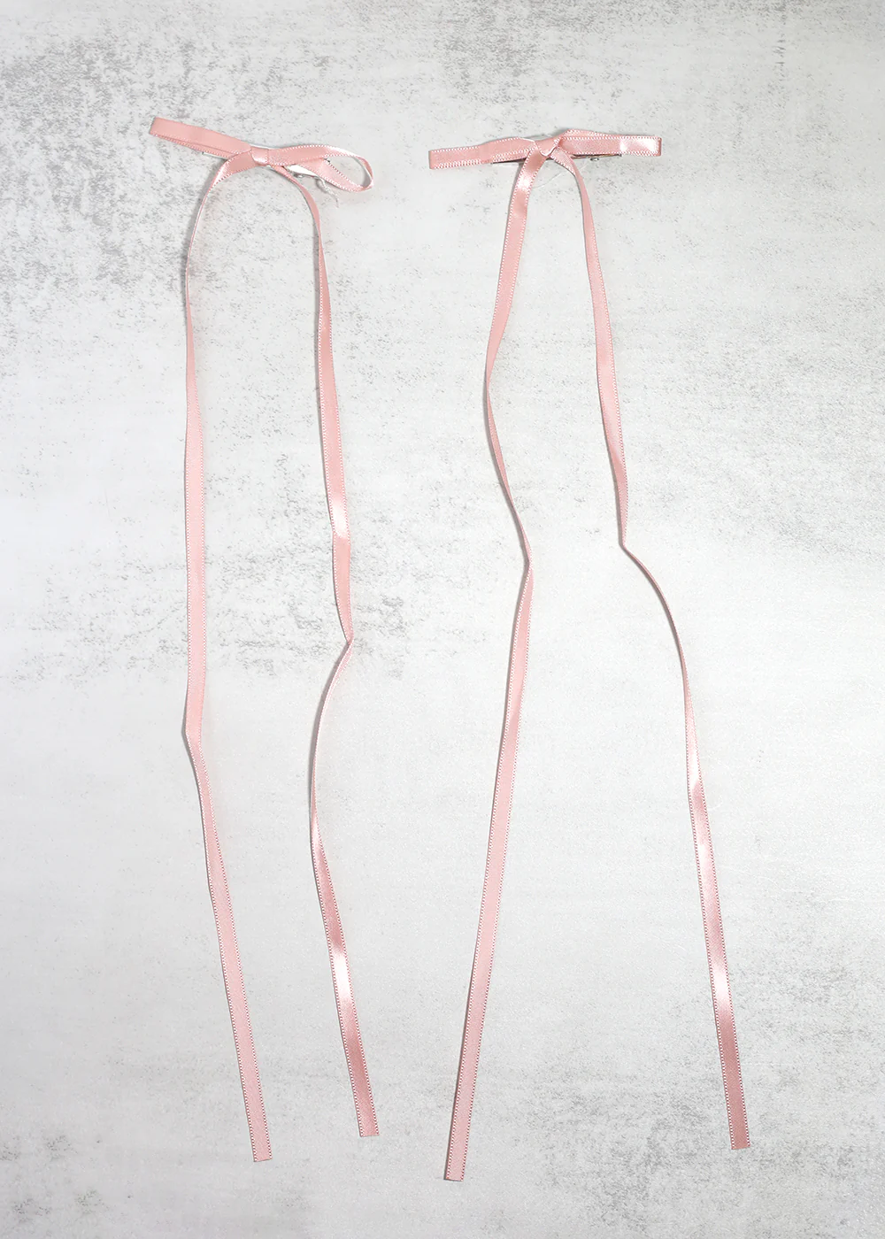 2 PC Long Thin Bow Hairclips - Image 5