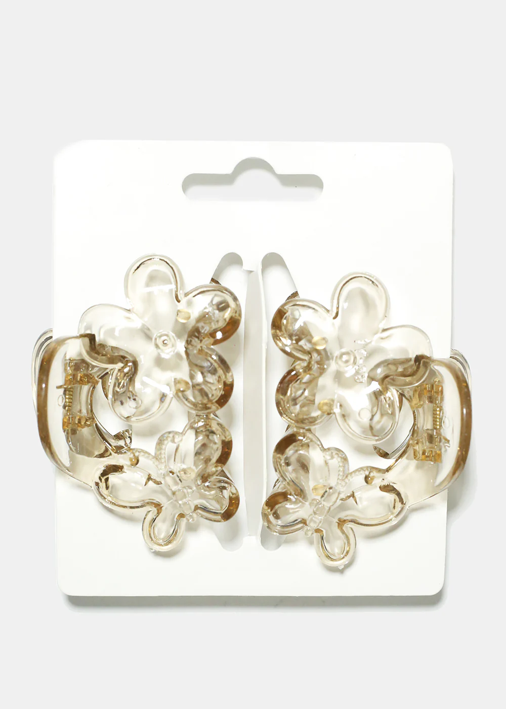 2 Piece Butterfly & Flower Hair Clips - Image 2