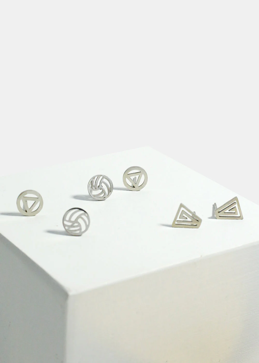 3-Pair Chic Earrings Set - Image 3