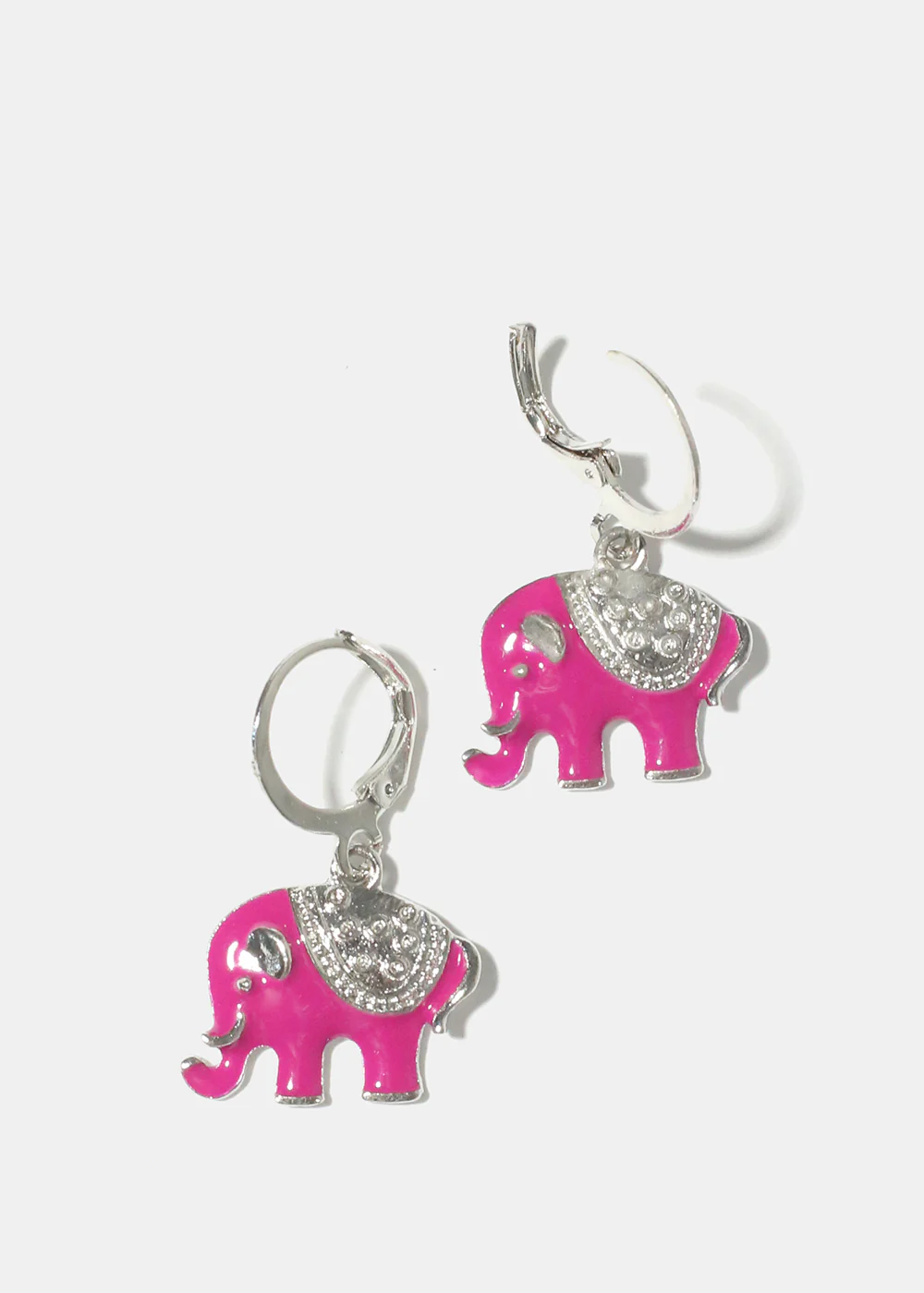 3 Pair Small Hoop Earrings with Lucky Charms - Image 4