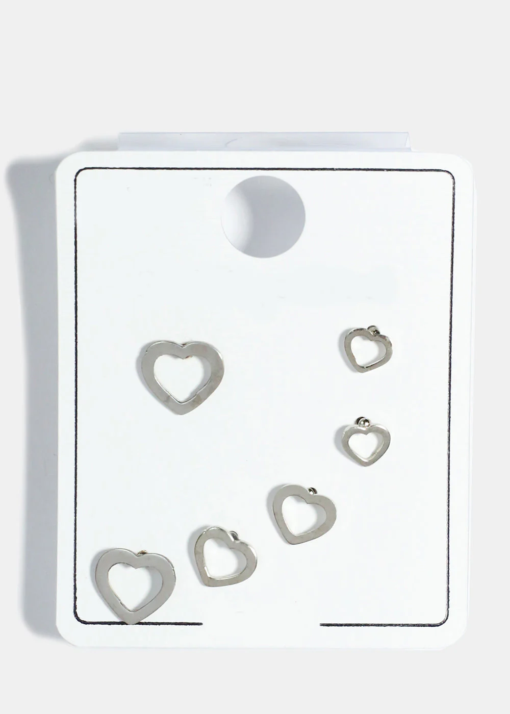 3-Pair Studs Earrings - Image 7