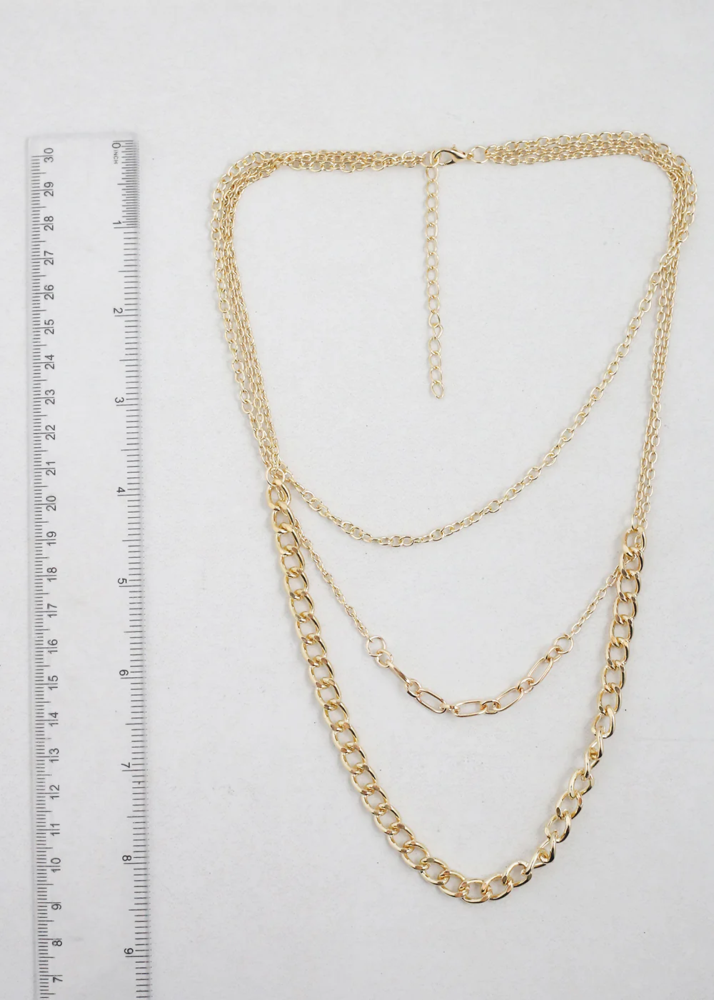 3-Piece Multi Layered Chain Necklace - Image 5