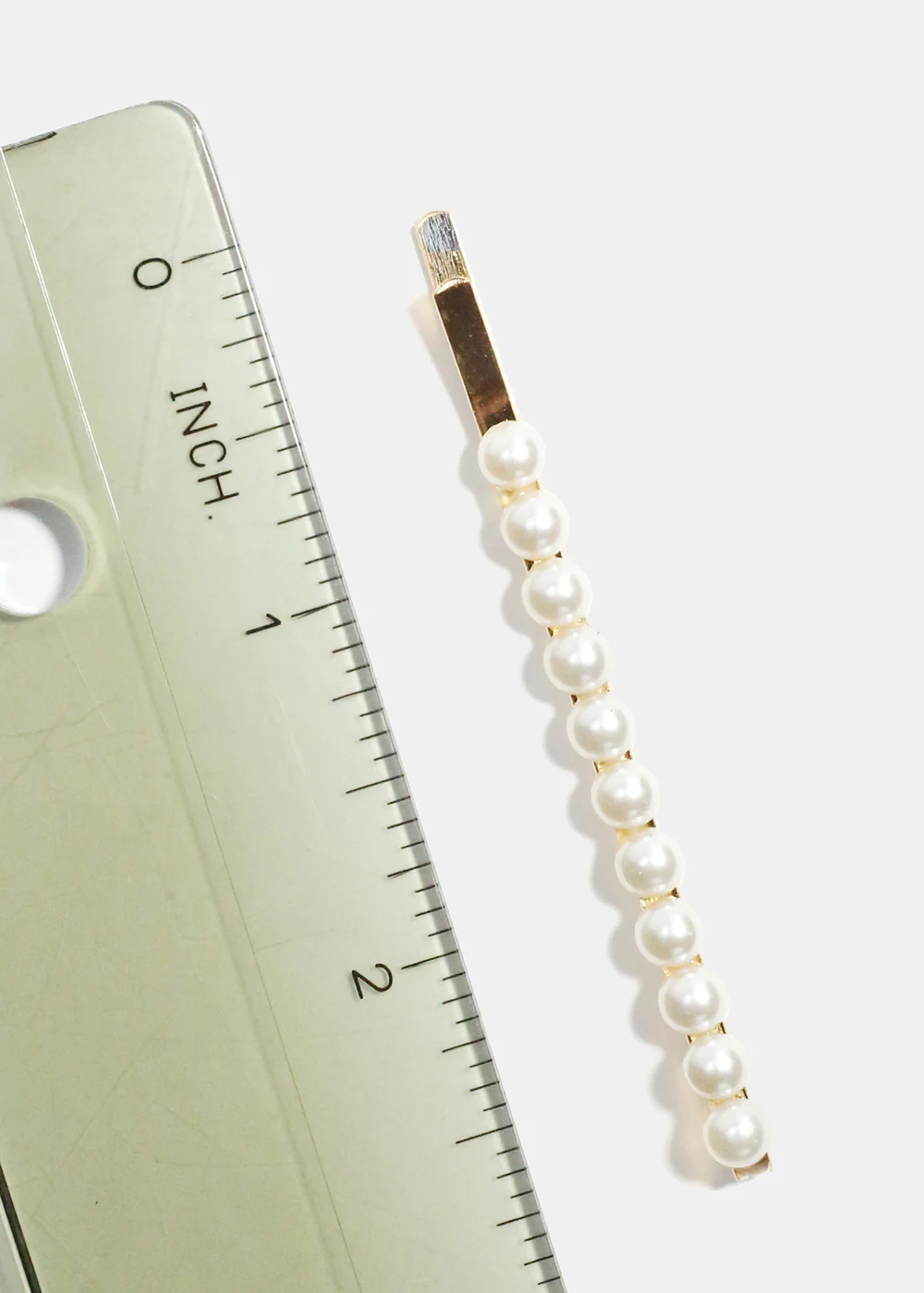 4-Piece Pearl Studded Hair Pins - Image 2