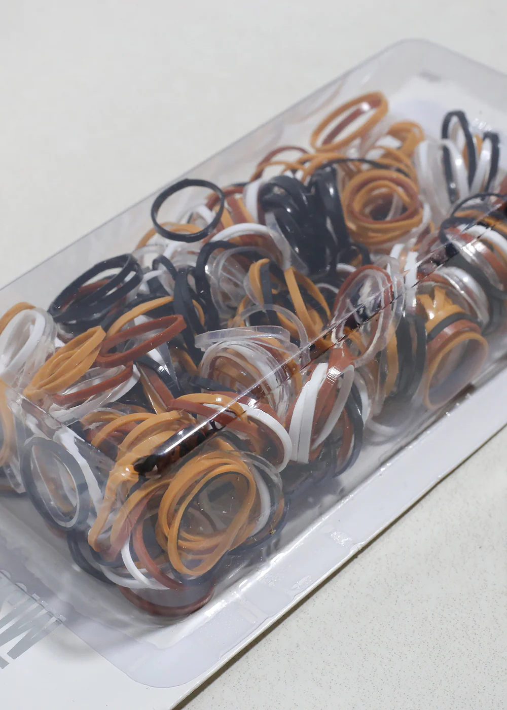 500 PCS Mini Assorted Elastic Rubber Hair Bands - Image 2