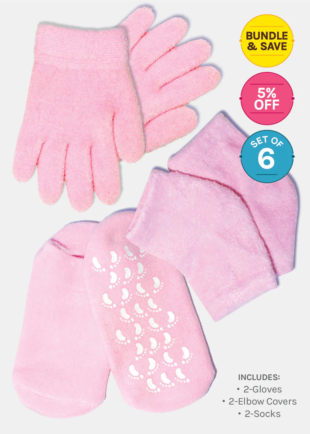A+ Gel Lined Moisturizing Spa Glove - Image 8