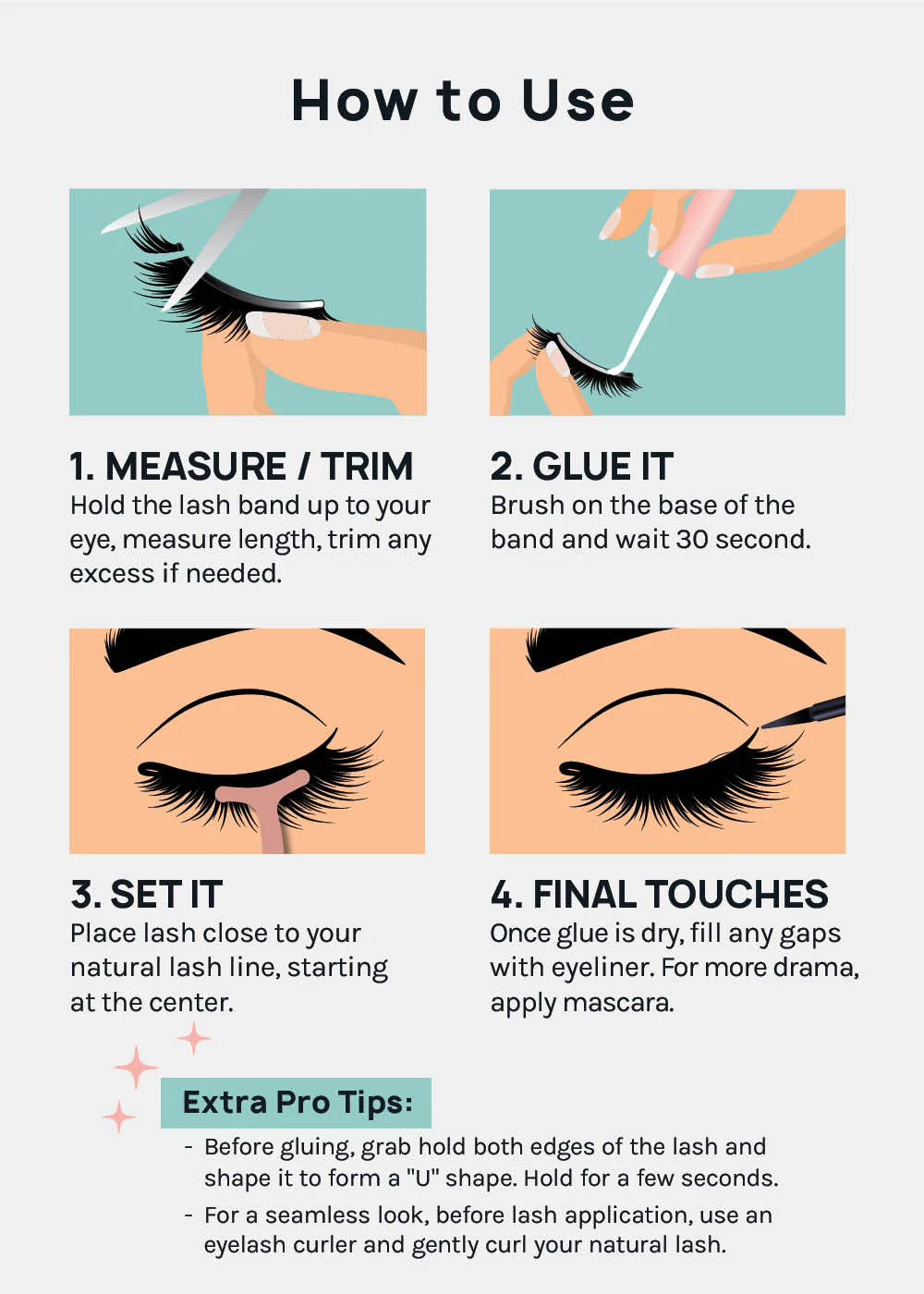 A+ Glam 3D Faux Mink Lashes - Dubai - Image 6