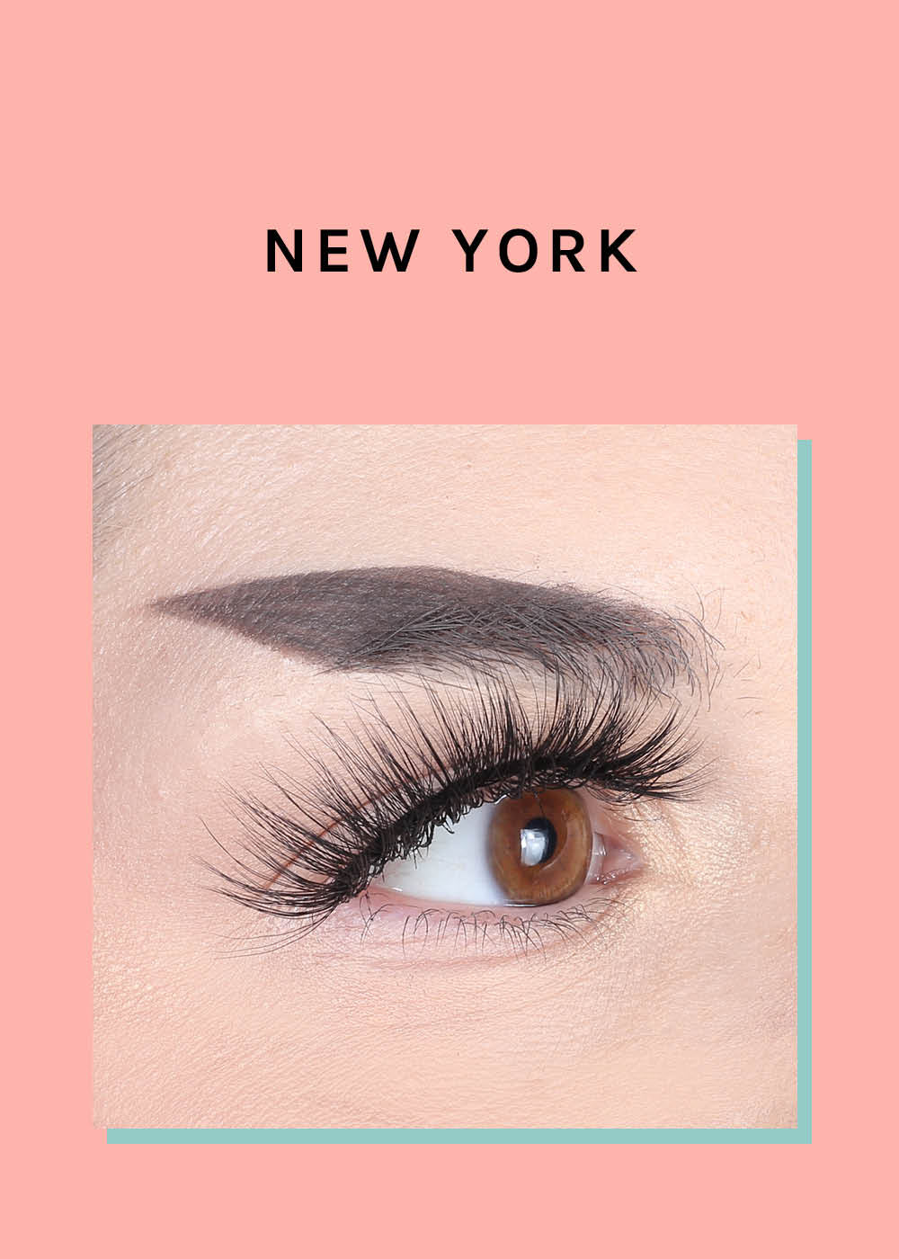 A+ Glam 3D Faux Mink Lashes - New York - Image 2