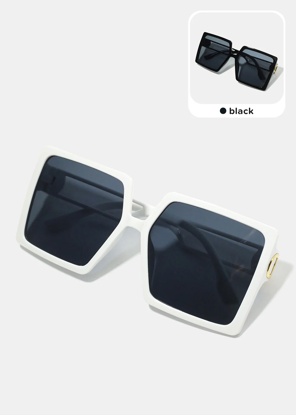 A+ Oversized Trendy Square Shades