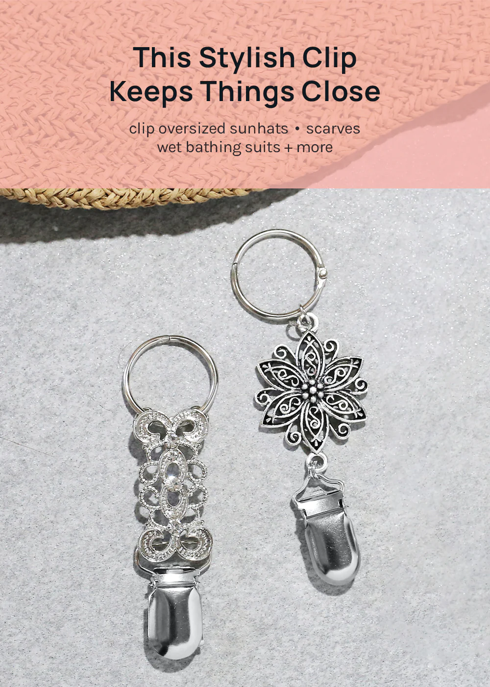 Official Key Items Luxury Hat Clips - Image 2