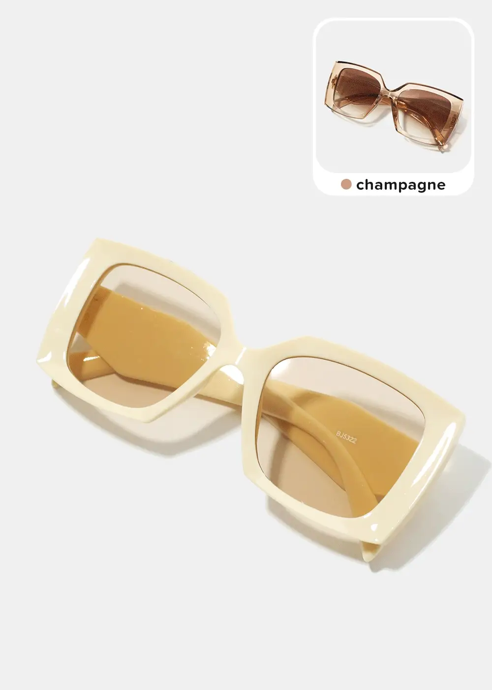 A+ Trendy Oversized Frame Shades