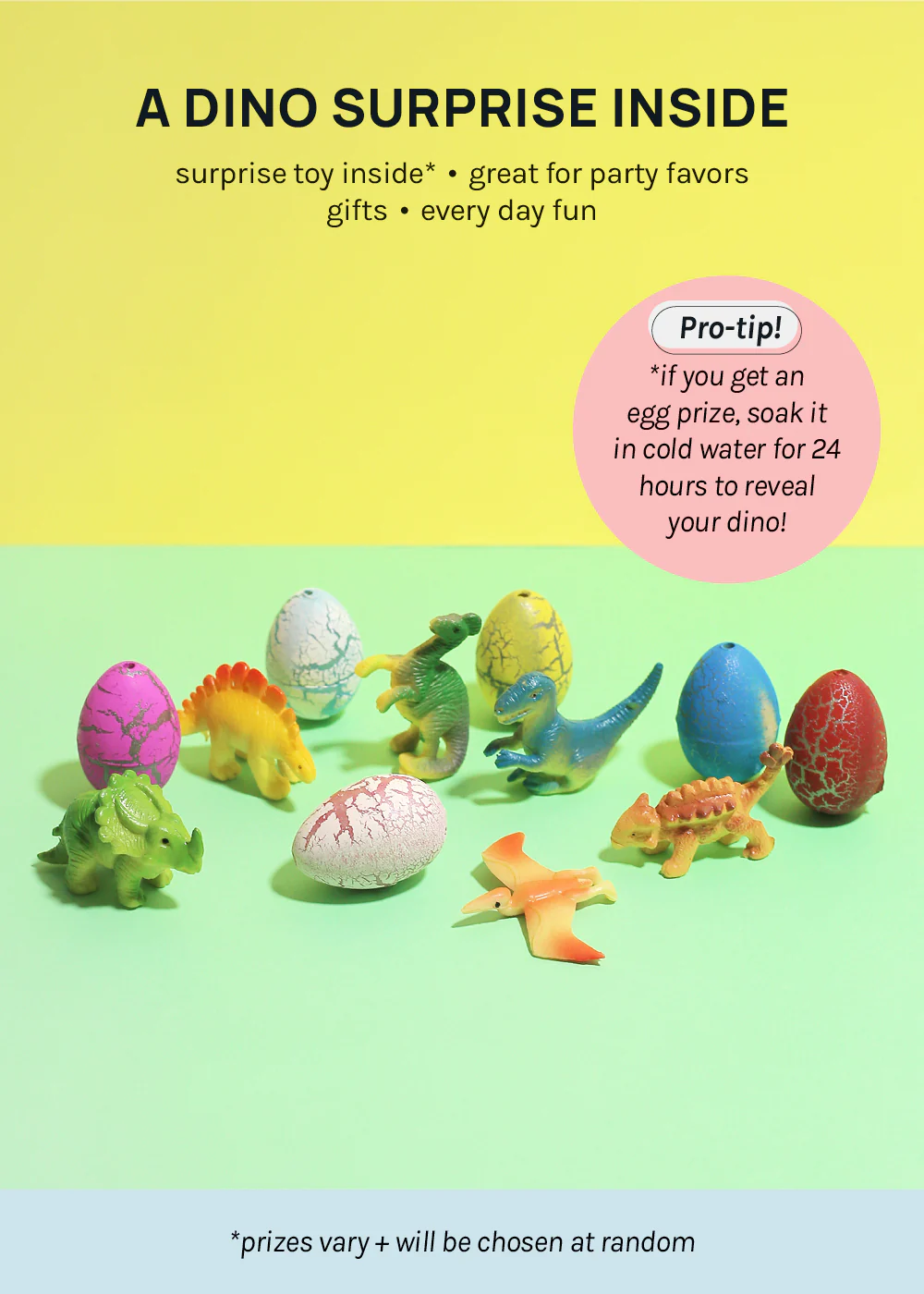 AOA Dino Egg Bath Bomb - Strawberry - Image 3