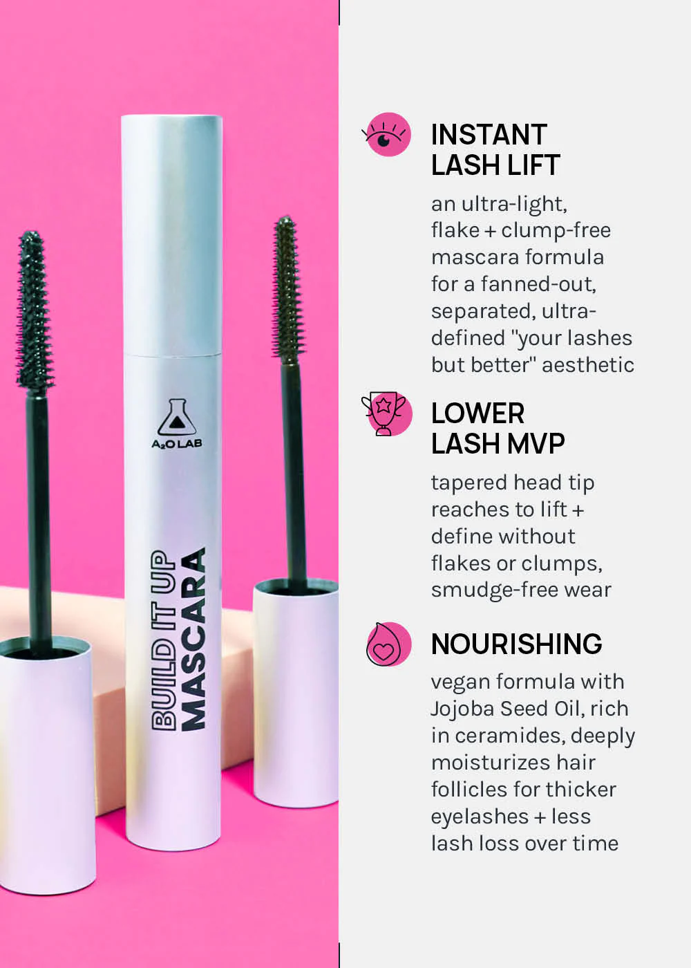 a2o Lab Build It Up Mascara - Image 4