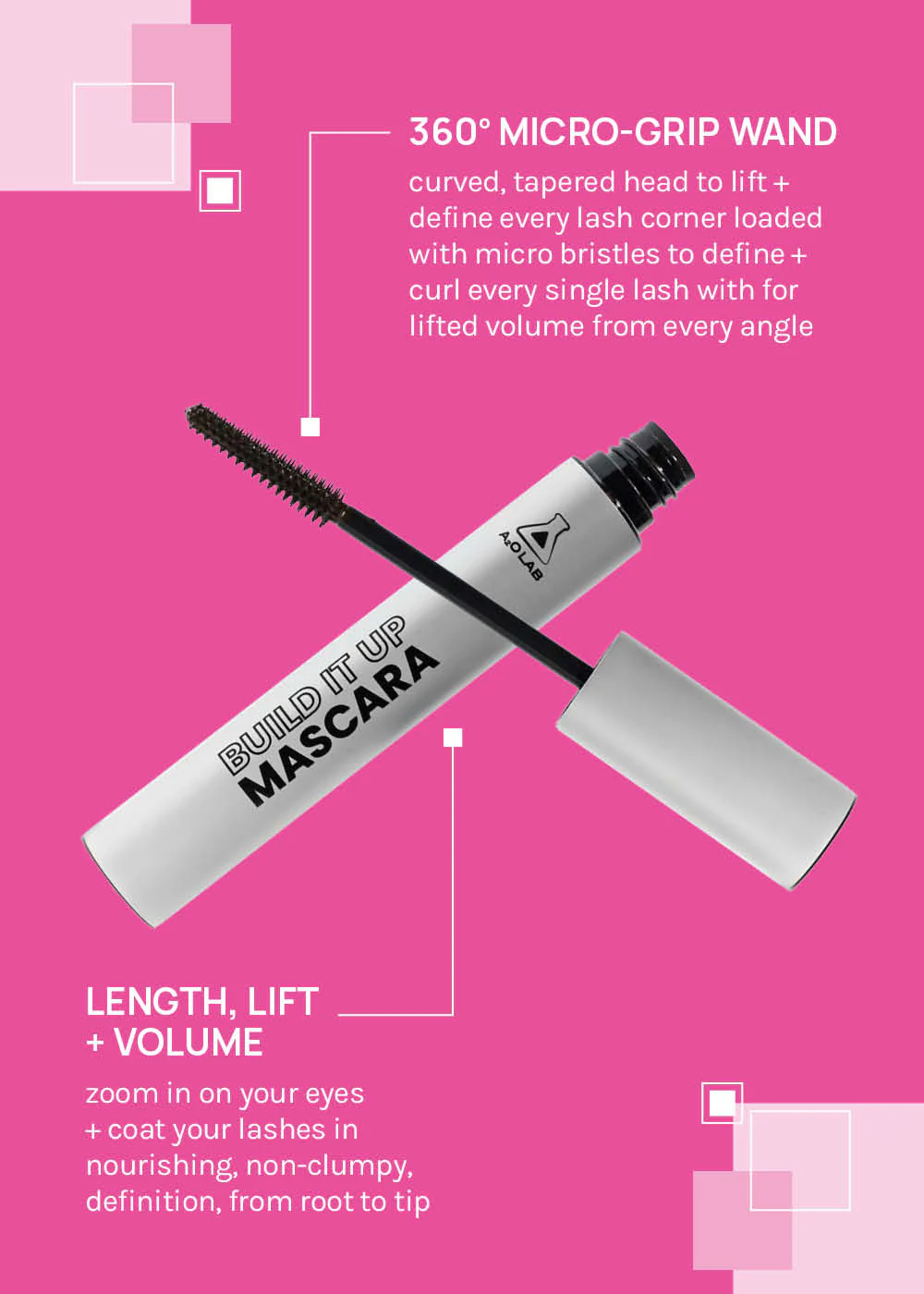 a2o Lab Build It Up Mascara - Image 5