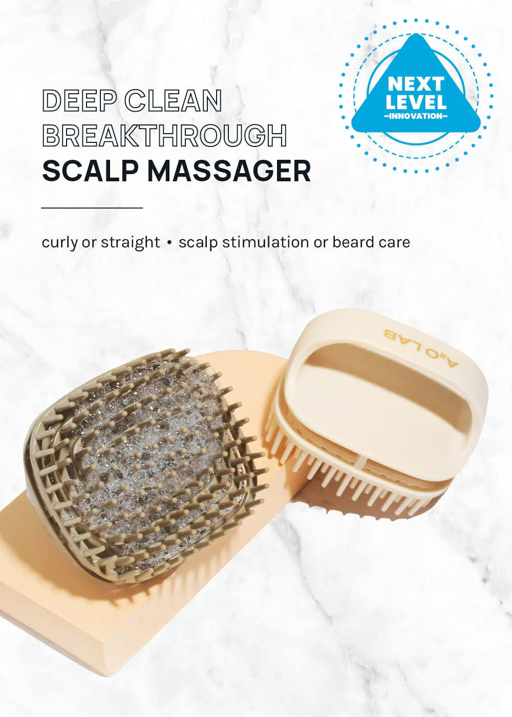a2o Lab Deep Clean Scalp Massager - Image 2