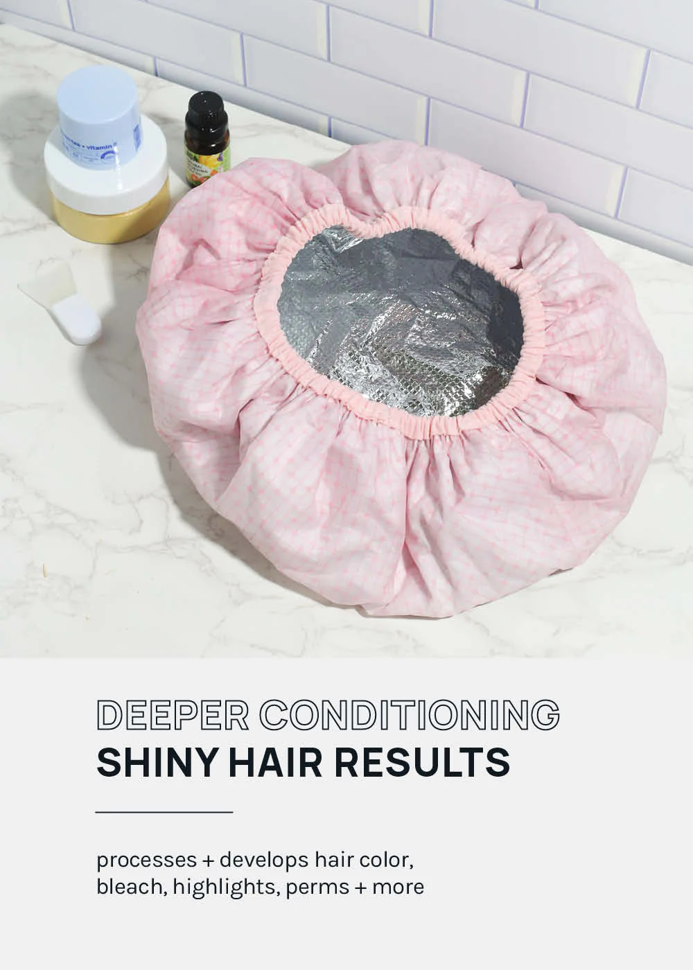 a2o Lab Deep-Conditioning Heat Processing Shower Cap - Image 3