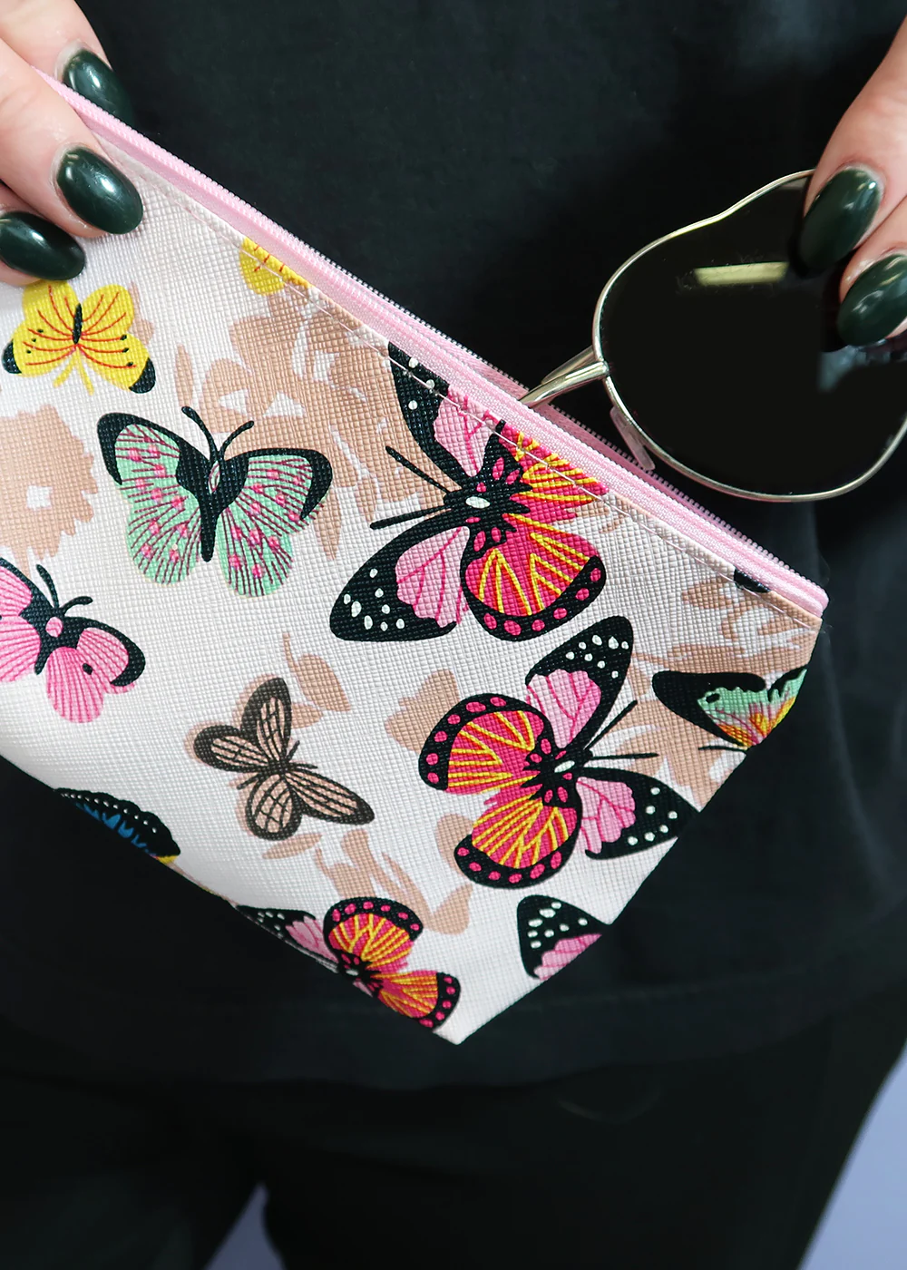 a2o Lab Makeup Pouch - Butterflies - Image 2