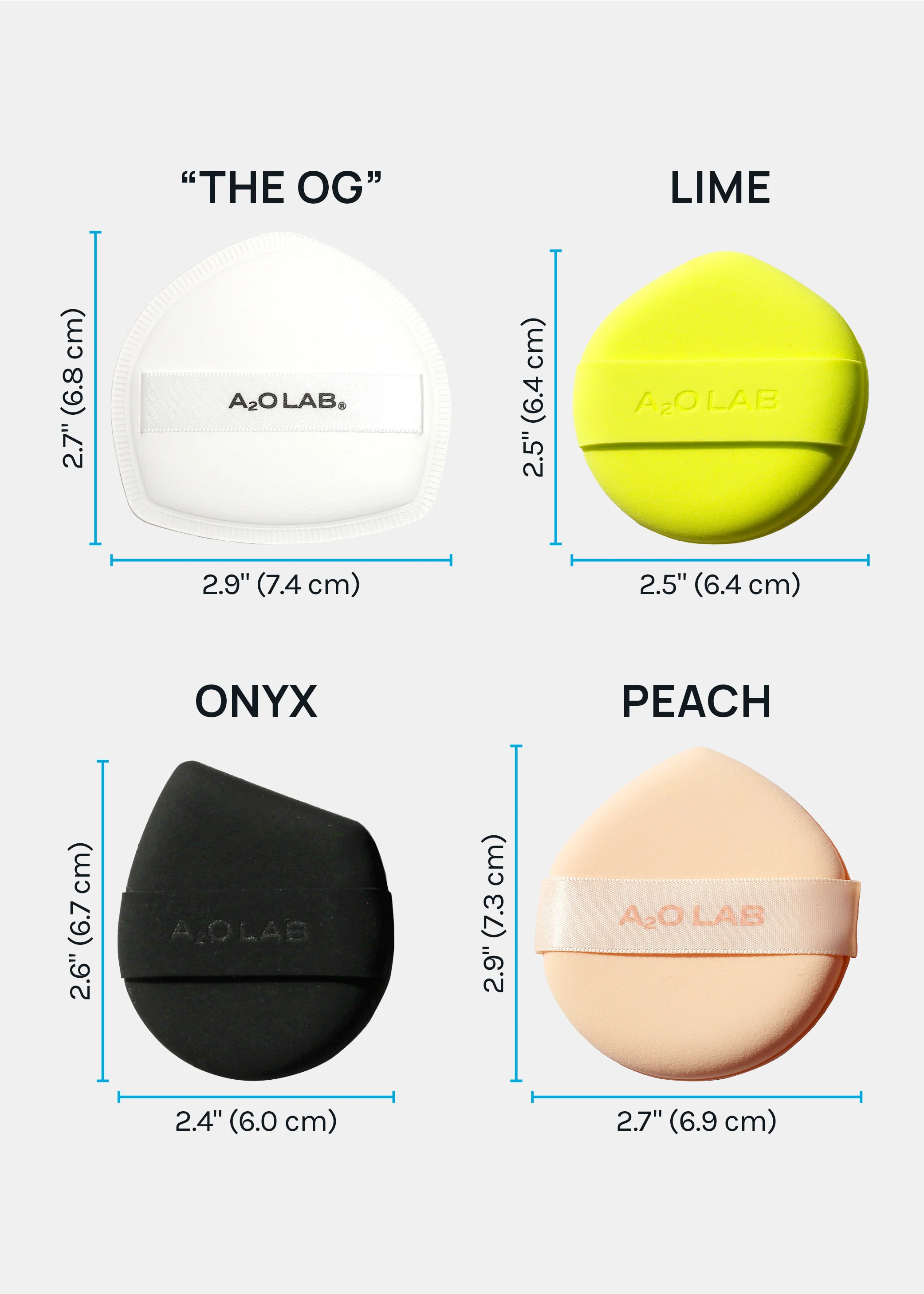 a2o Lab Silky Cloud Sponge – Peach - Image 6