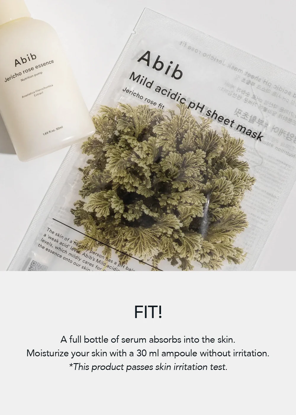 Abib Mild Acidic pH Sheet Mask Jericho Rose Fit - Image 6