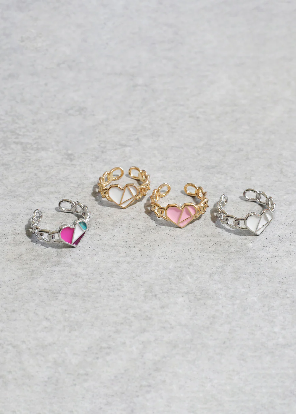 Adjustable Heart Ring - Image 2