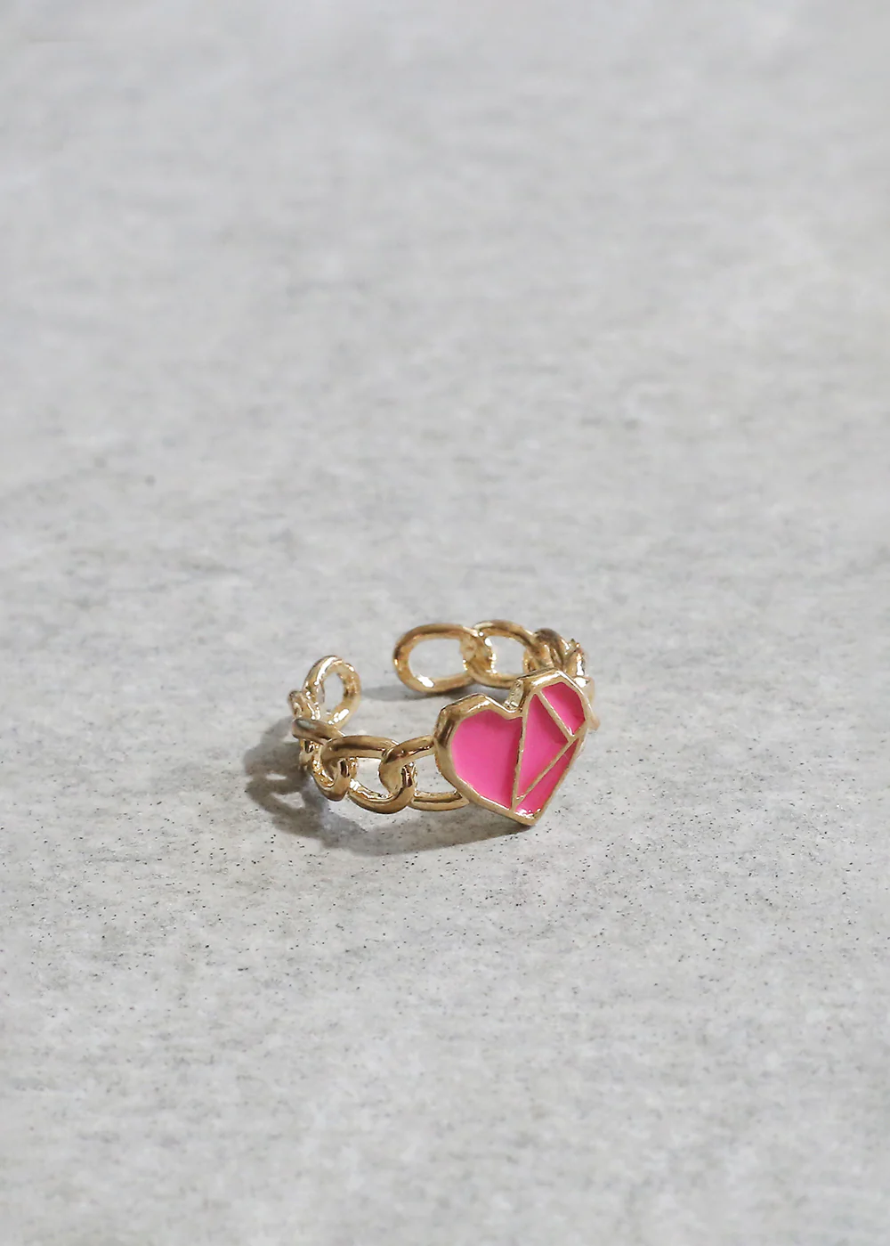 Adjustable Heart Ring - Image 3