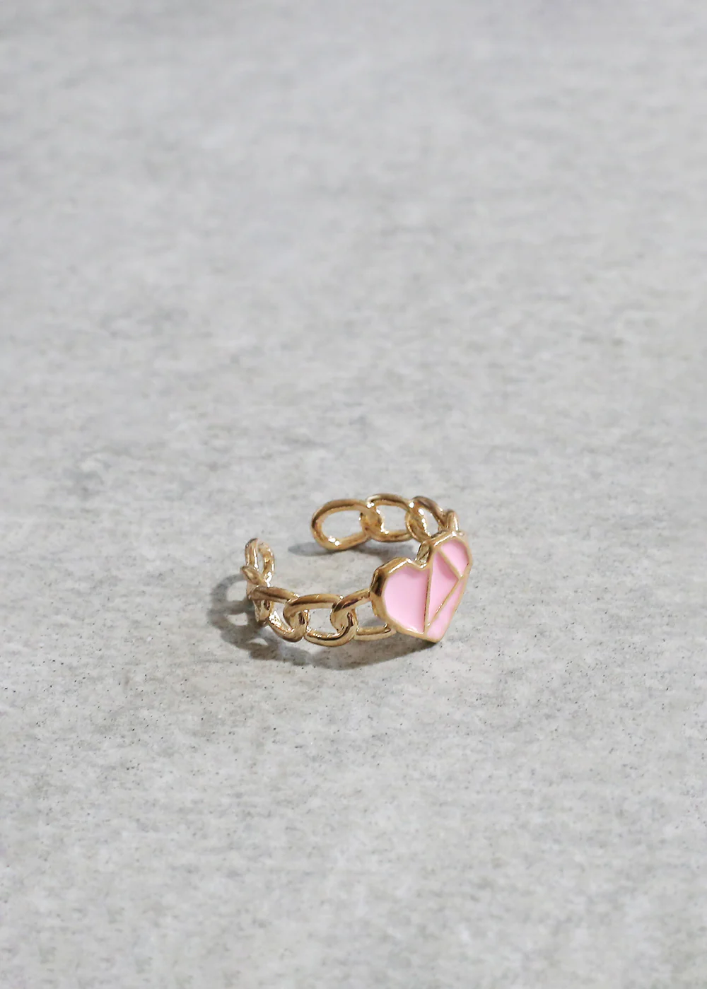 Adjustable Heart Ring - Image 4