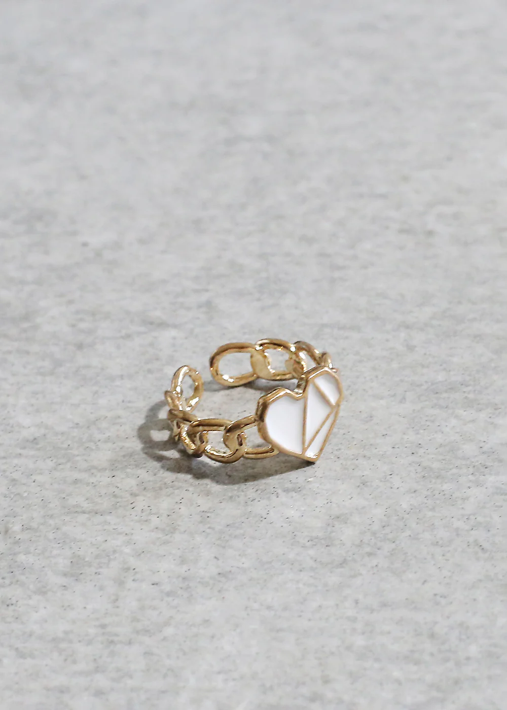Adjustable Heart Ring - Image 5
