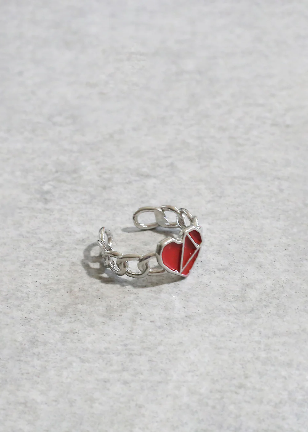 Adjustable Heart Ring - Image 6