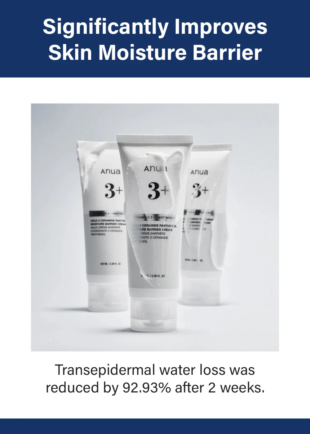Anua 3 Ceramide Panthenol Moisture Barrier Cream 100ml - Image 3