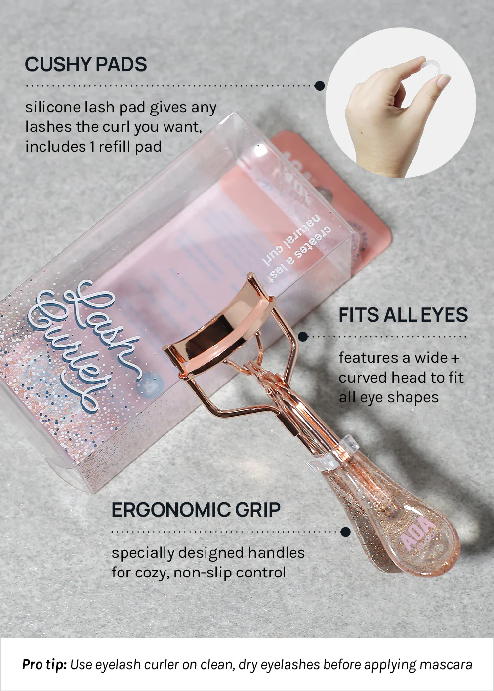 AOA A+ Eyelash Curler - Image 5