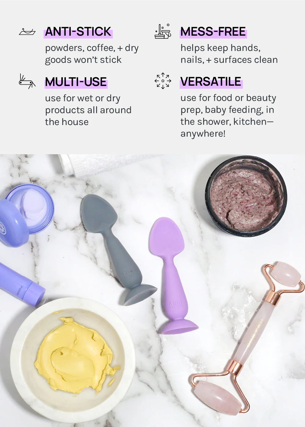 AOA A+ Silicone Beauty Scoop - Image 5