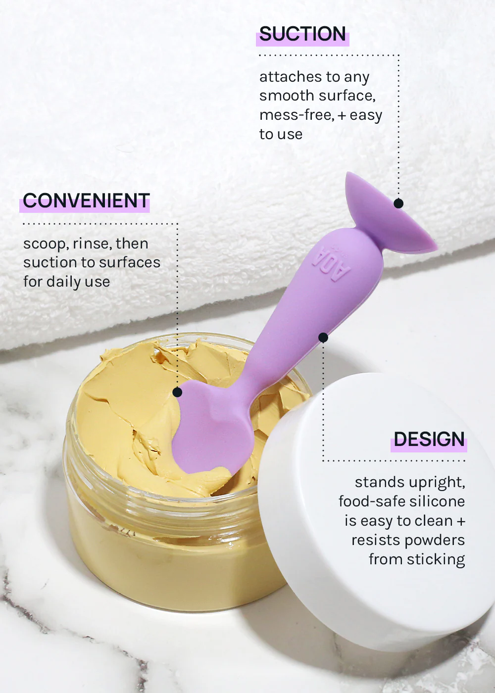 AOA A+ Silicone Beauty Scoop - Image 6