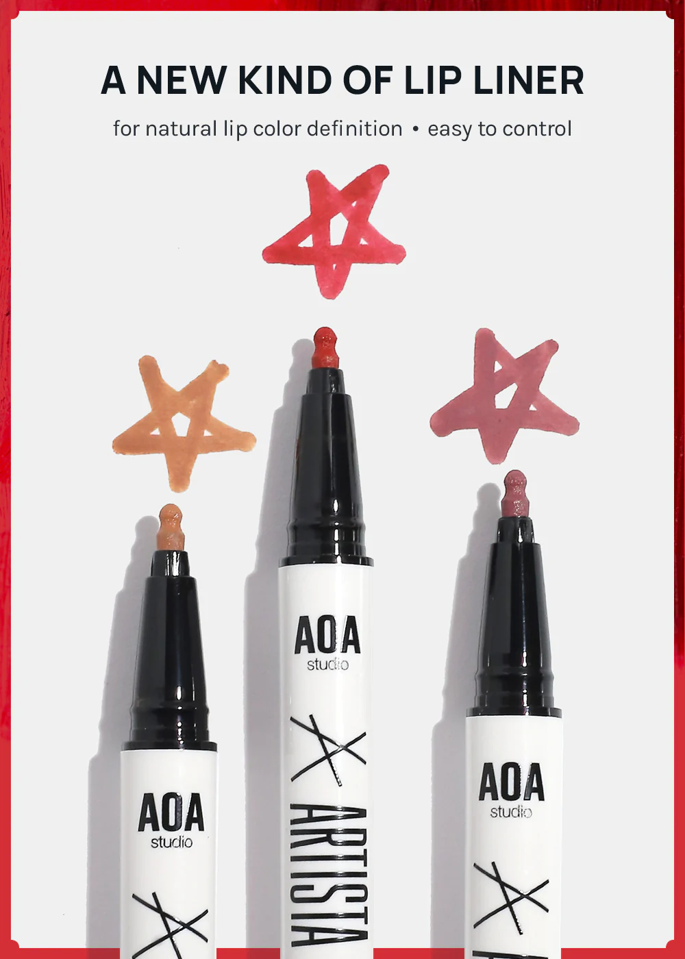 AOA Artista Liquid Lip Liner - Image 2