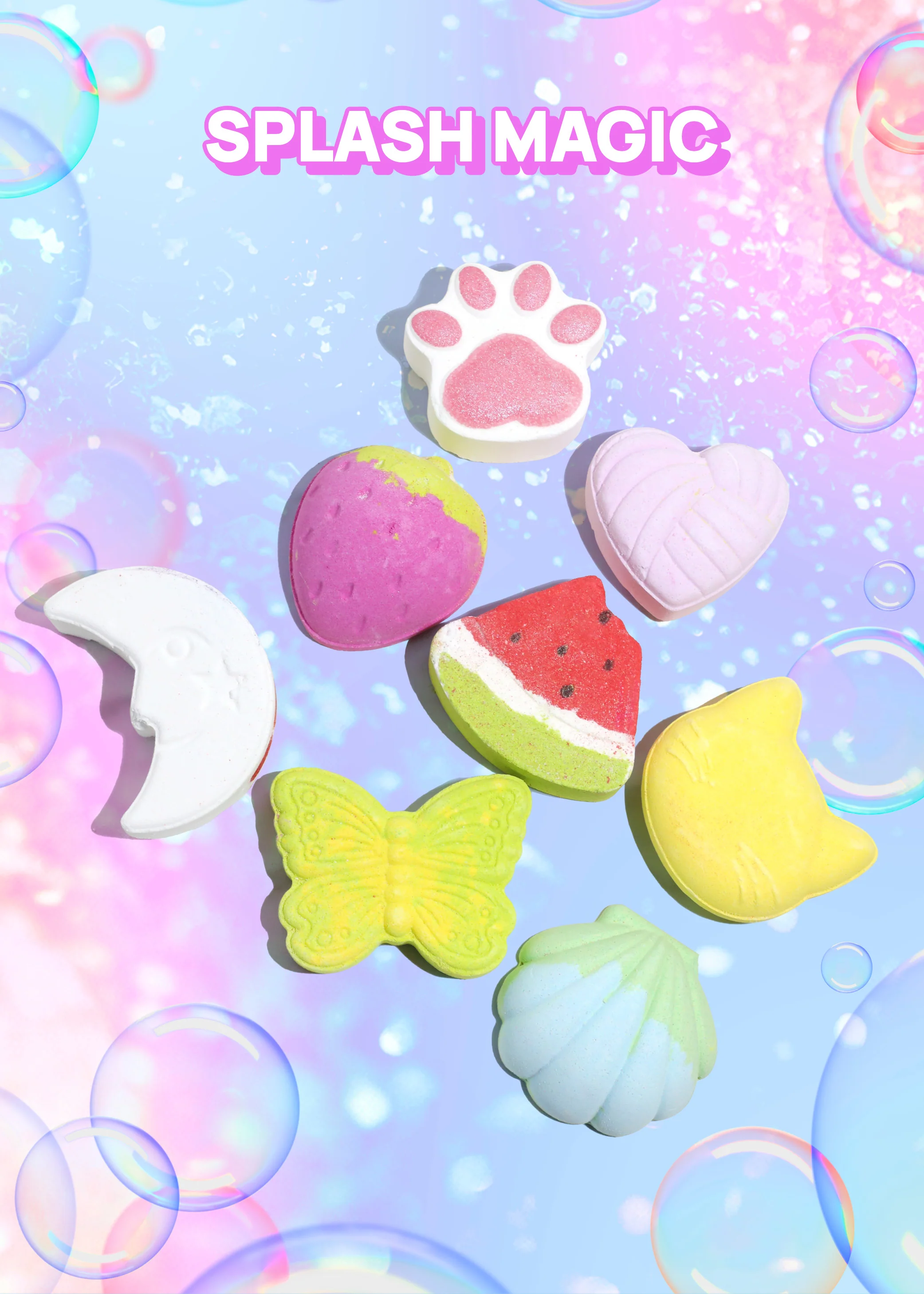 AOA Bath Bomb - Berry Magic - Image 2