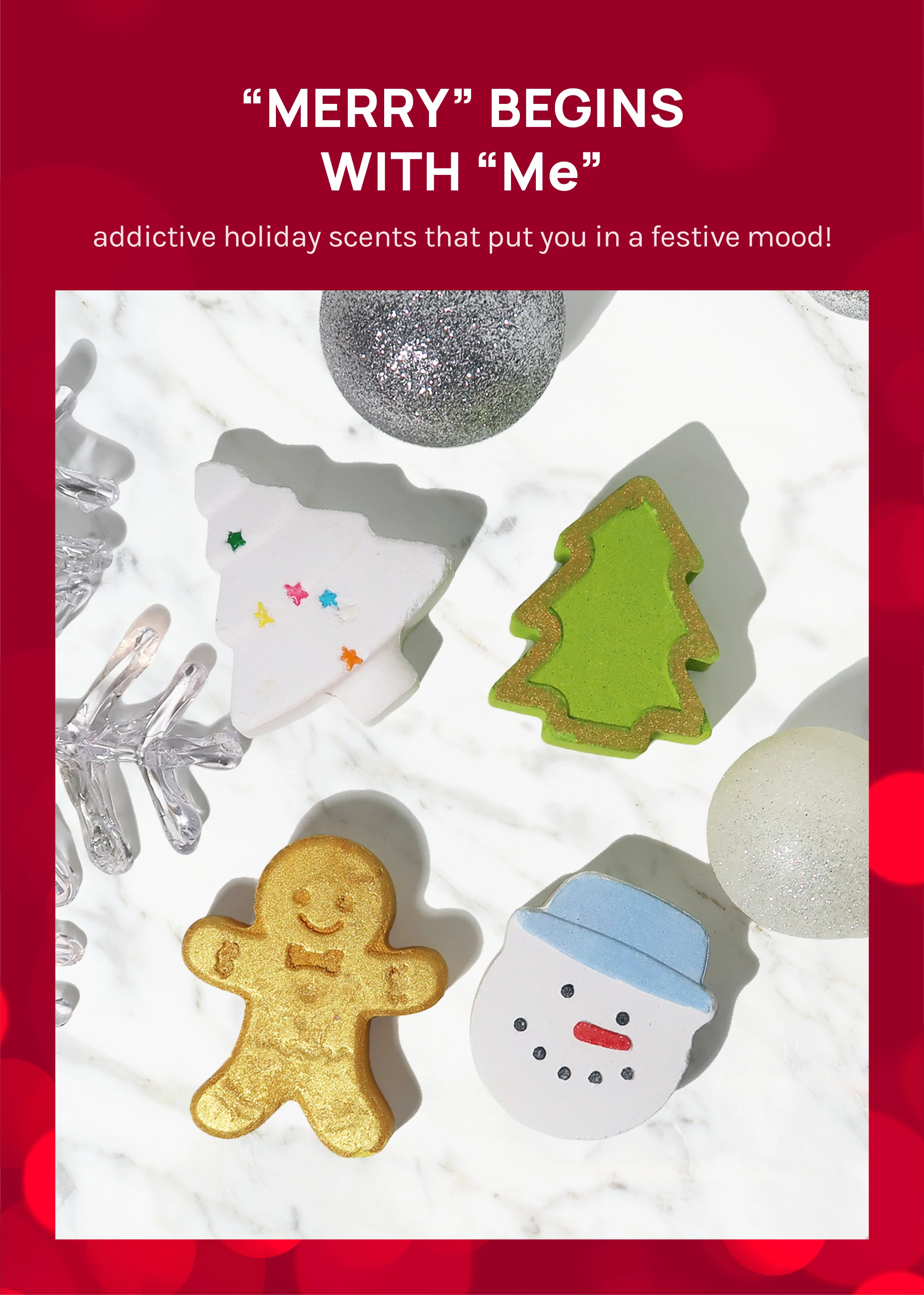 AOA Bath Bomb - Frosty Joy - Image 2
