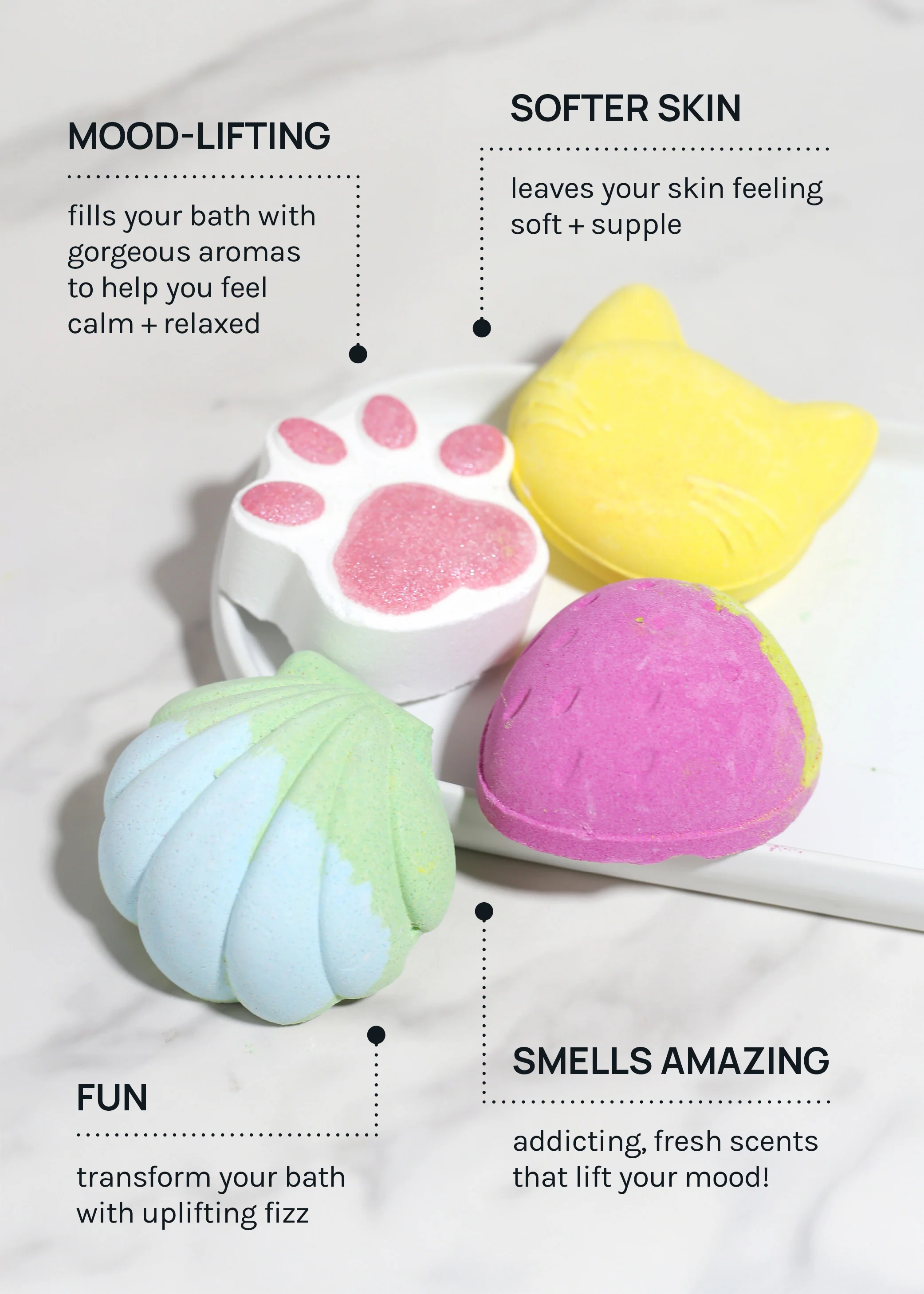 AOA Bath Bomb - Sunny Kitty - Image 4