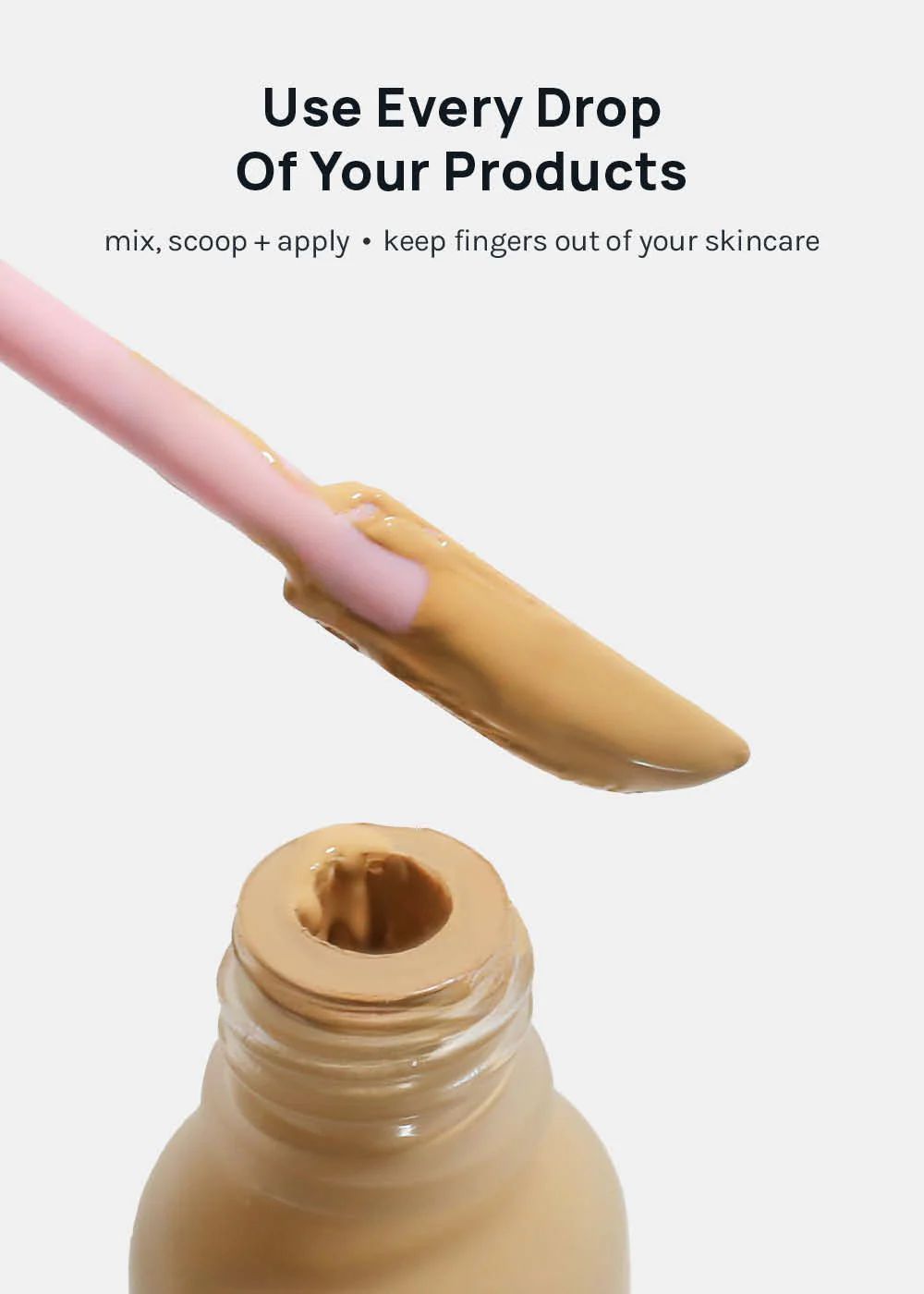 AOA Dual-ended Silicone Makeup Scoop - Image 2
