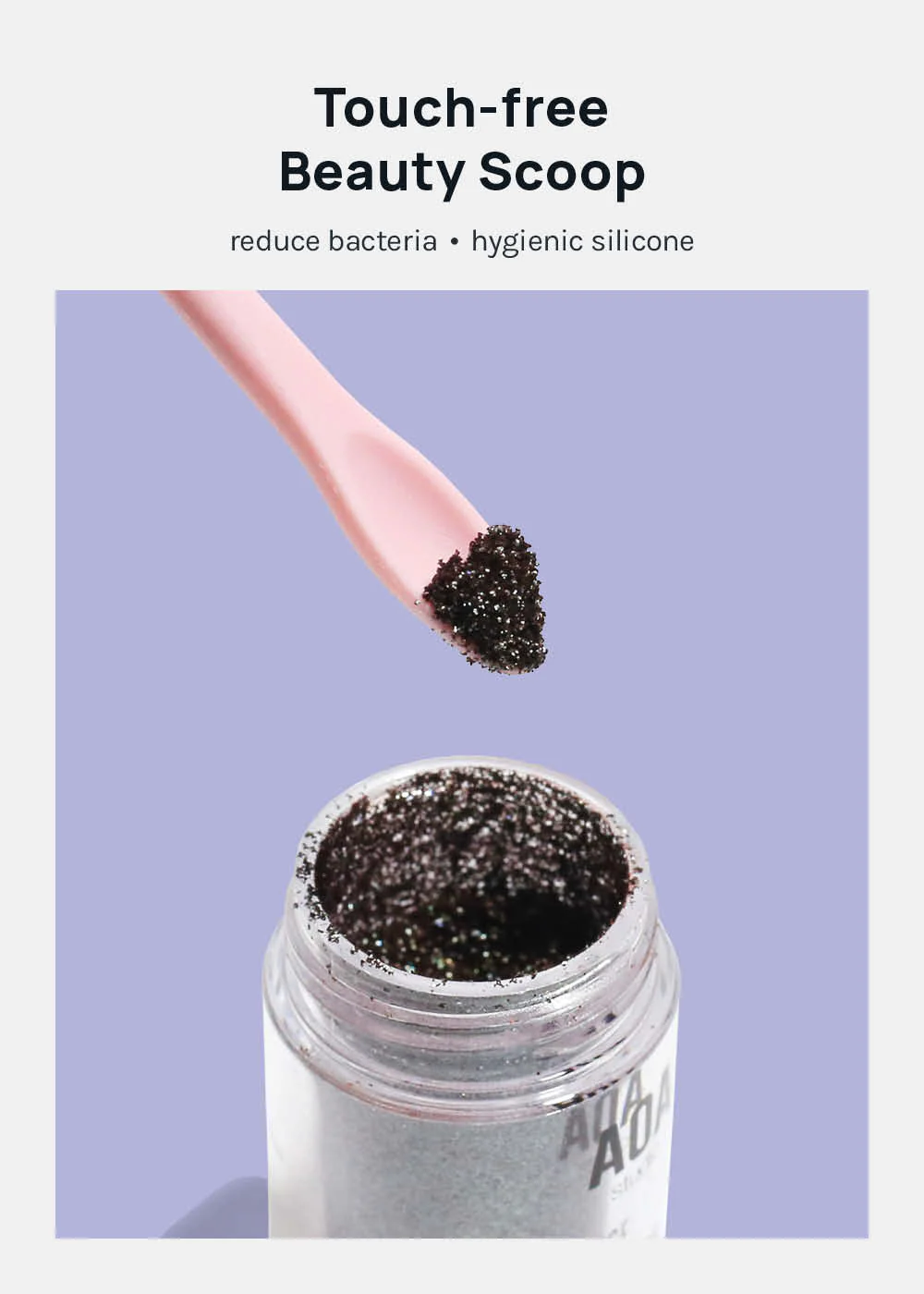 AOA Dual-ended Silicone Makeup Scoop - Image 3
