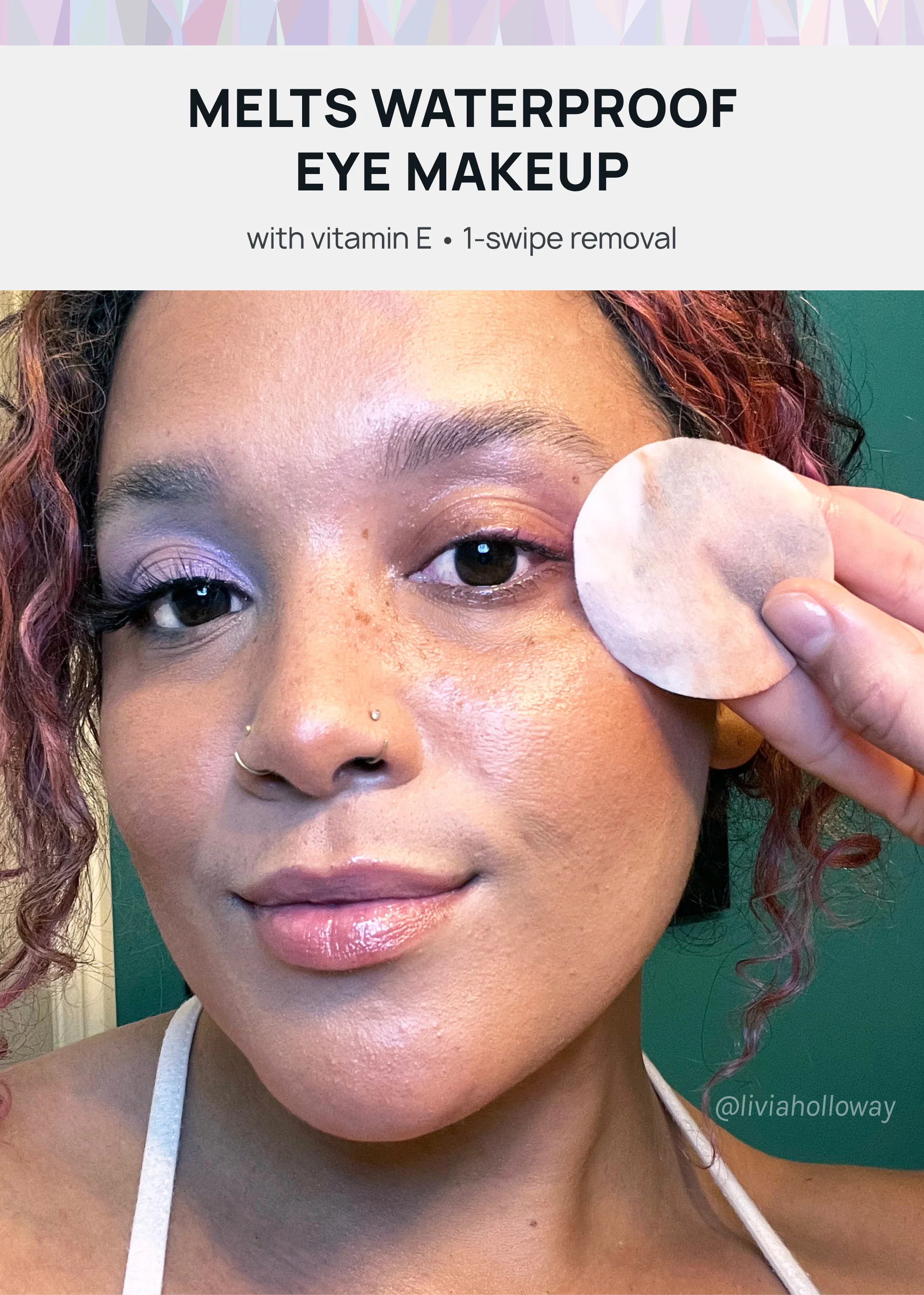 AOA Eye Makeup Remover Pads – Unscented - Image 2