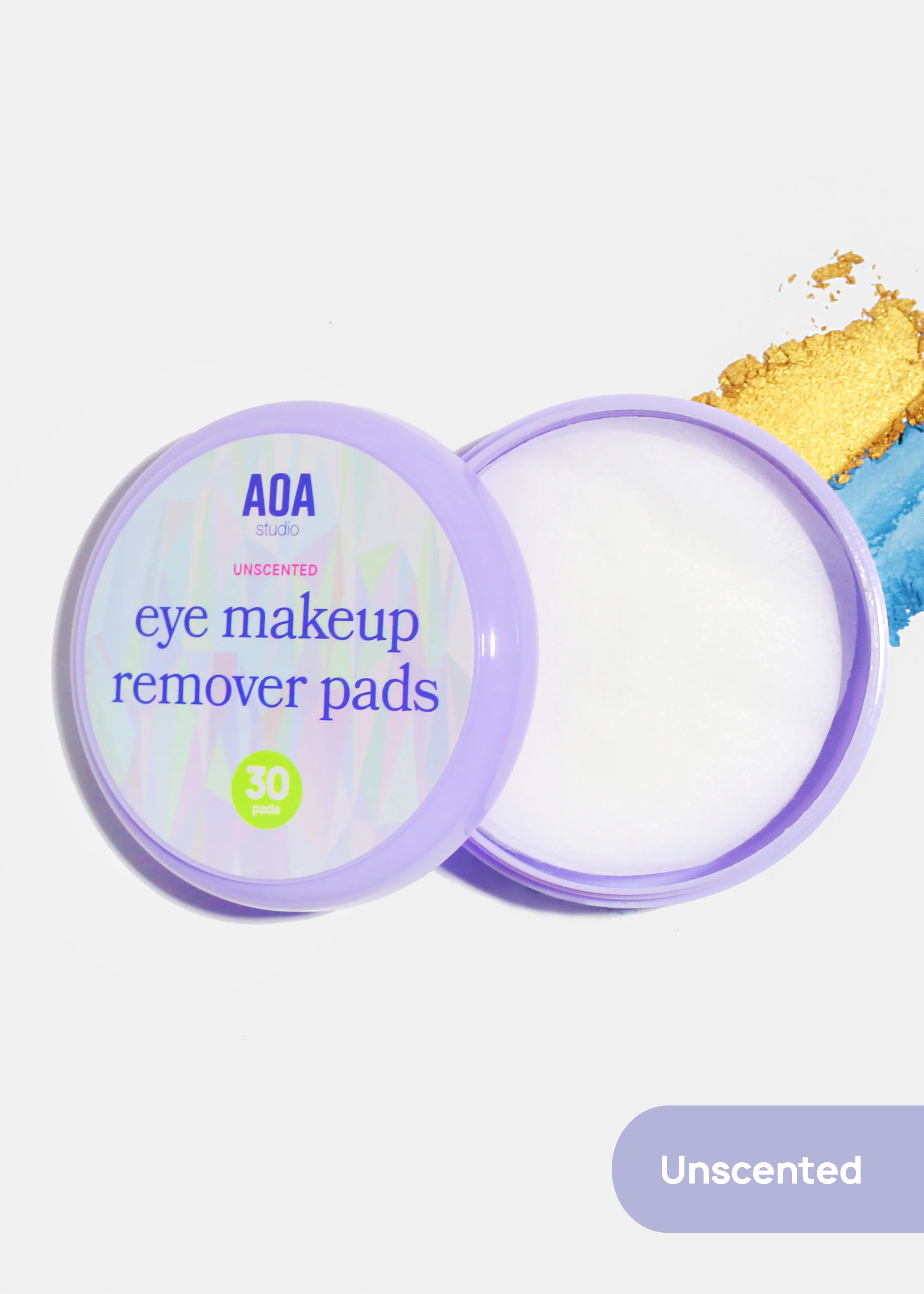 AOA Eye Makeup Remover Pads – Unscented - Image 6
