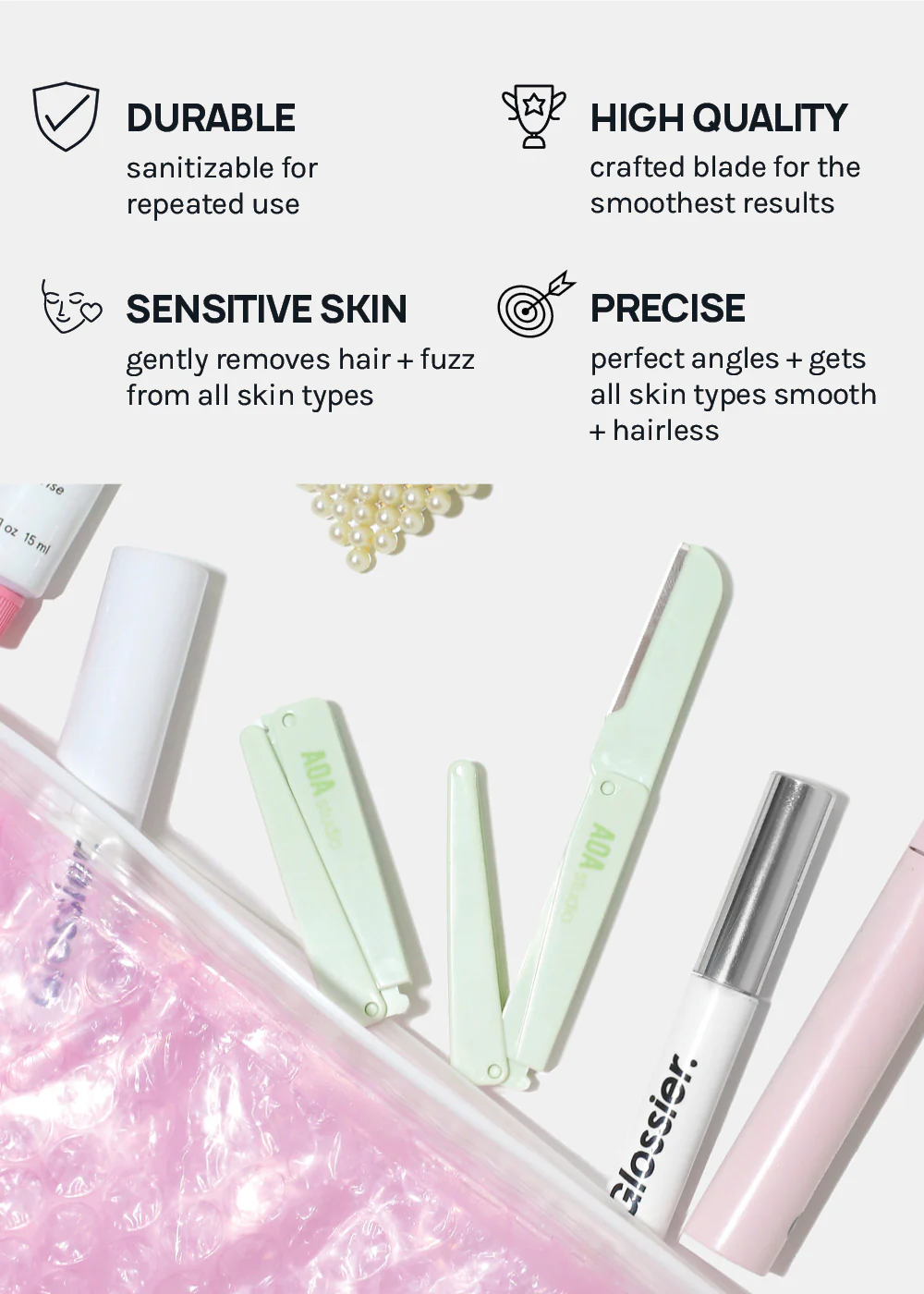 AOA Folding Eyebrow Razor - Image 4