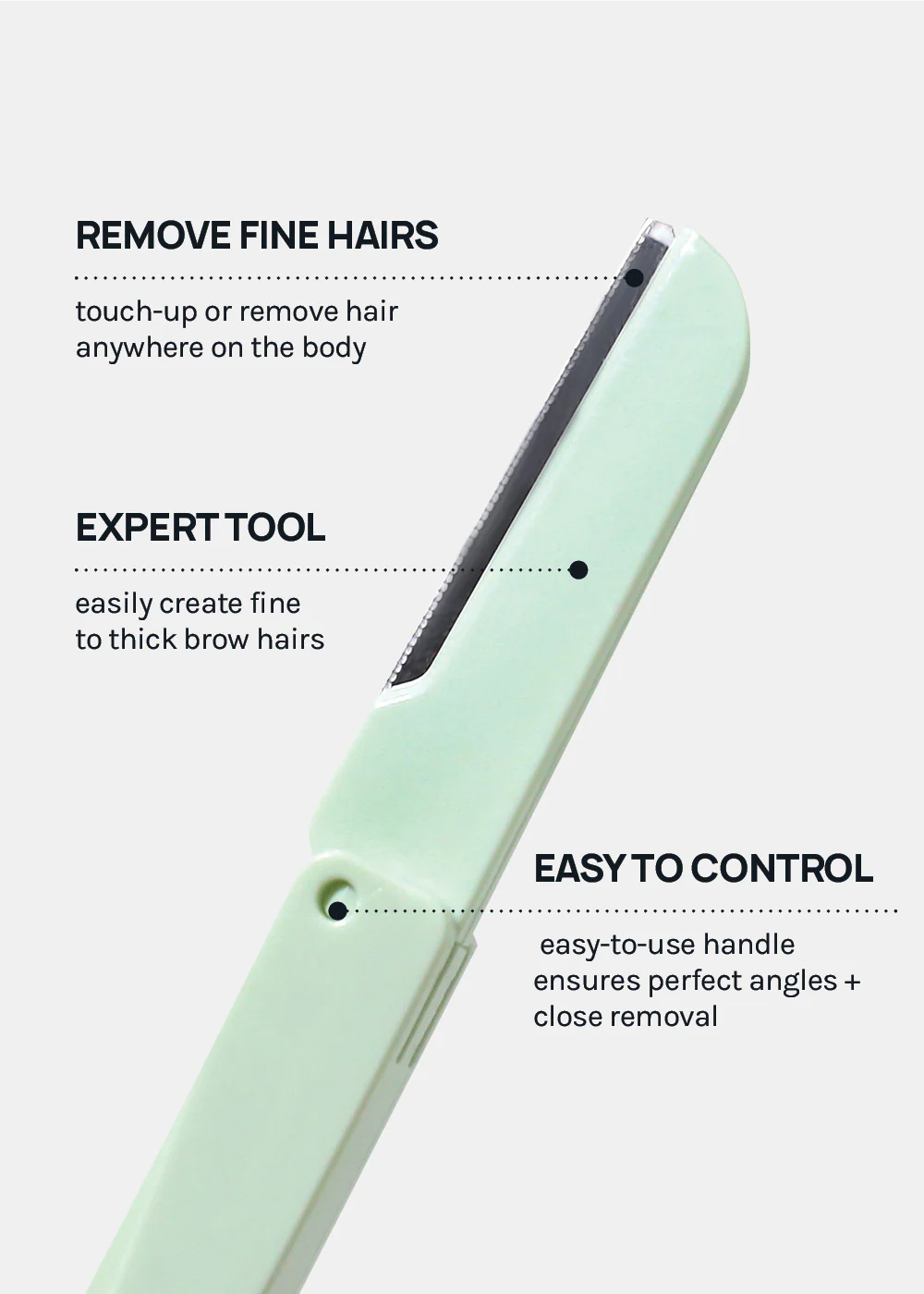 AOA Folding Eyebrow Razor - Image 5