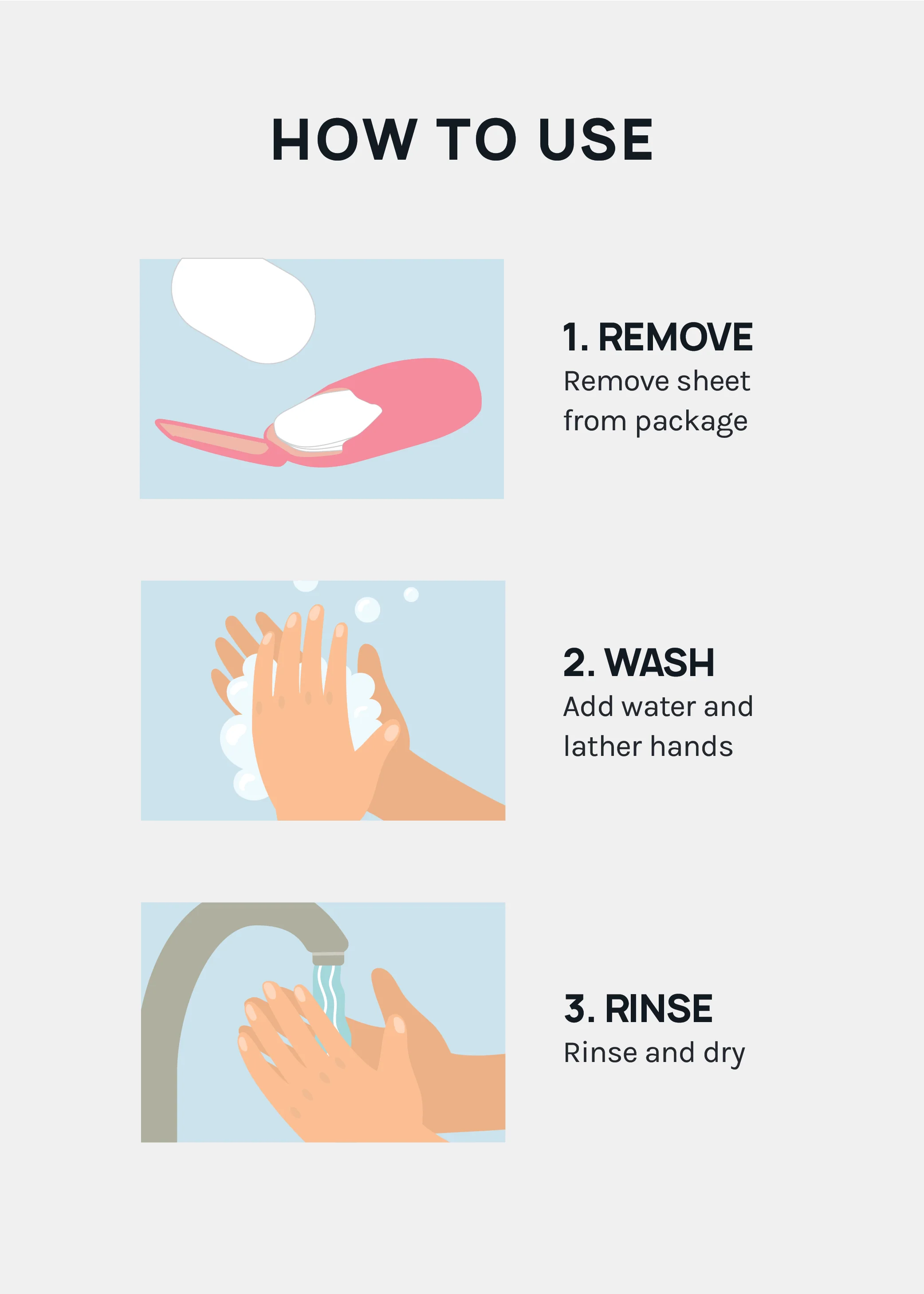 AOA Hand Soap Sheets - Rose - Image 9