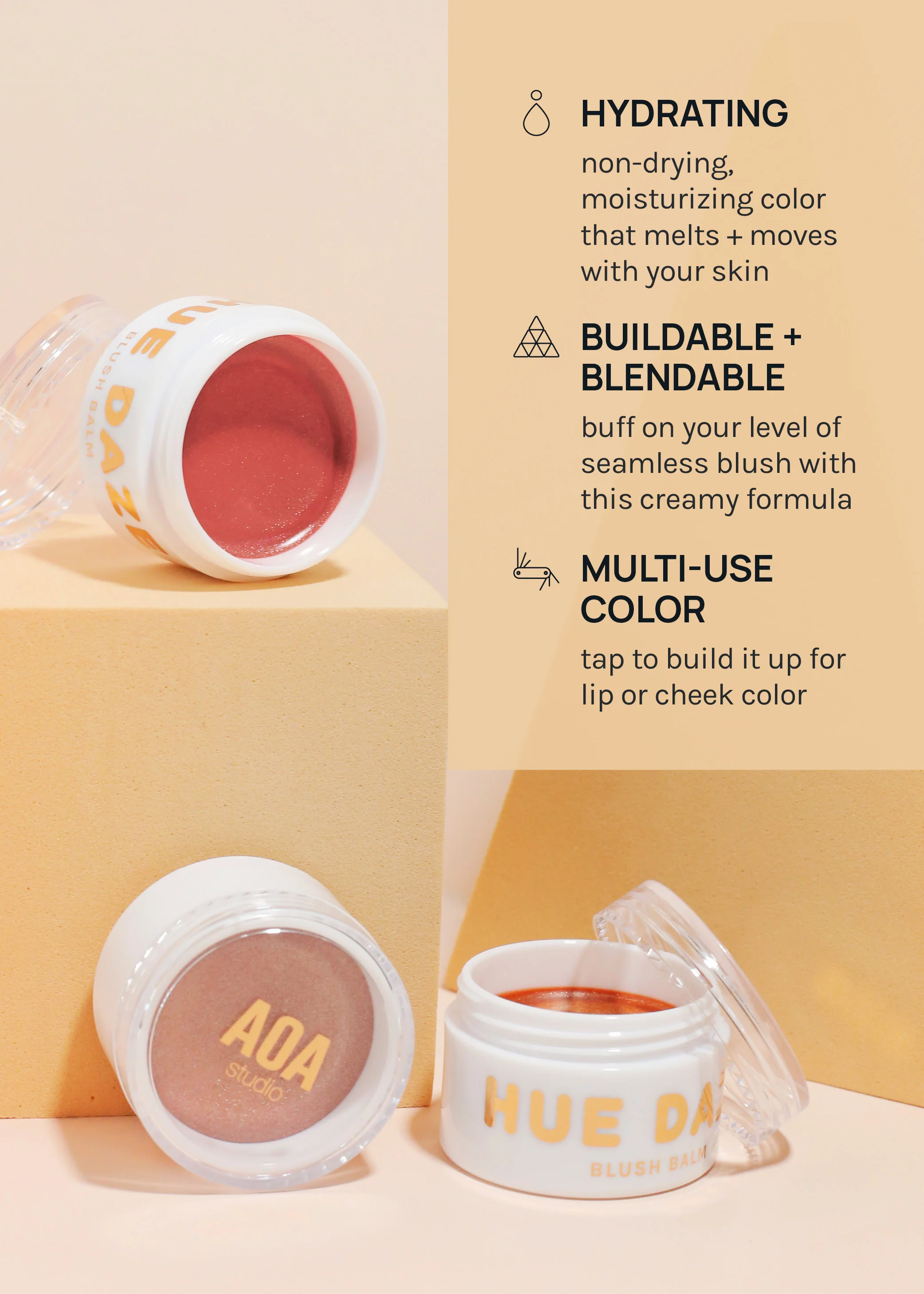 AOA Hue Daze Blush Balm - Image 5