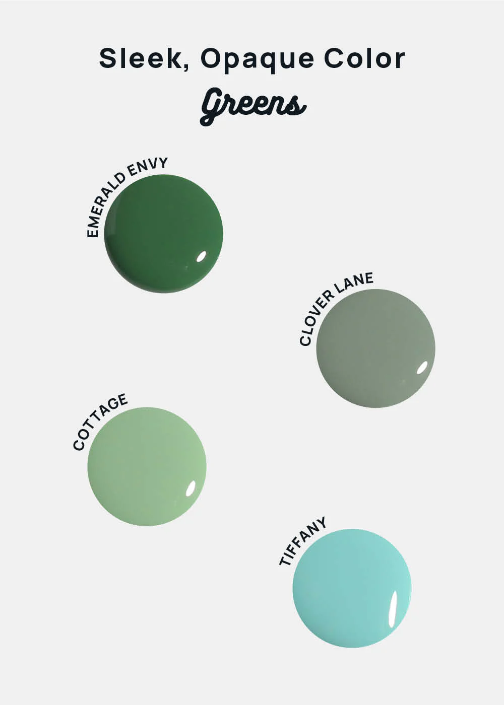 AOA Nail Lacquer – Greens - Image 2