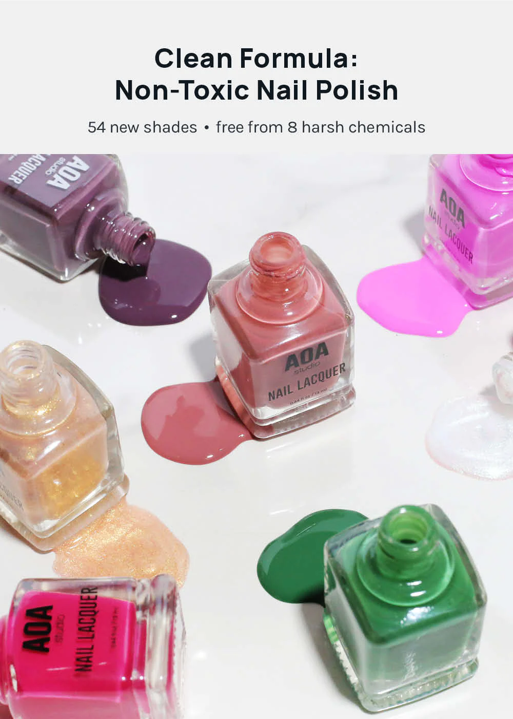 AOA Nail Lacquer – Jelly Sheer - Image 3