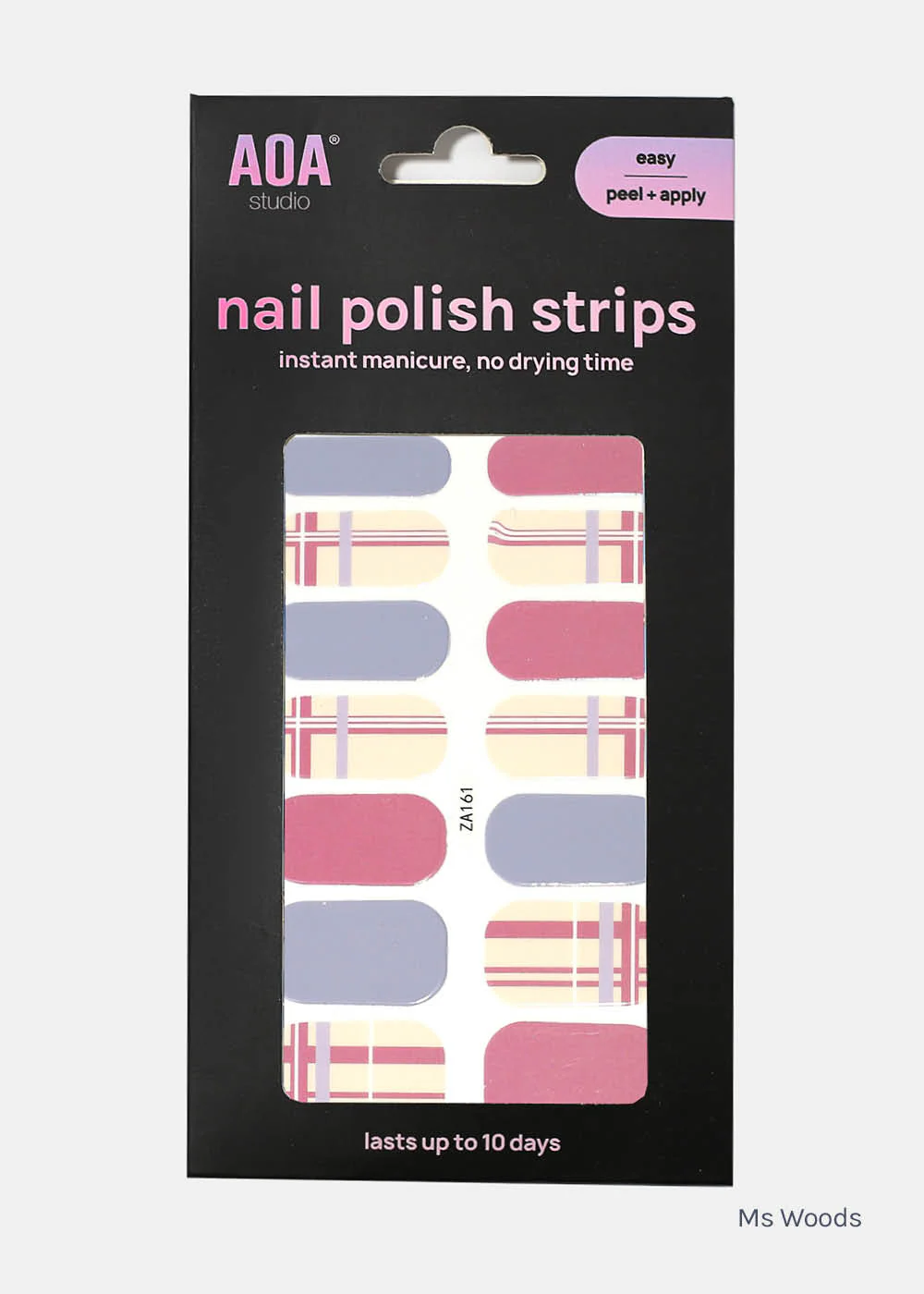 AOA Nail Polish Strips: Ms Woods