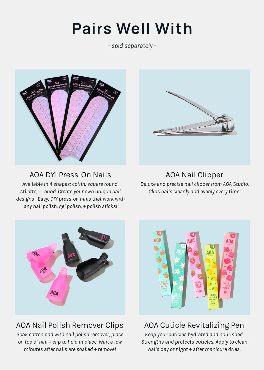 AOA Nail Polish Strips: Starry Rainbow - Image 7