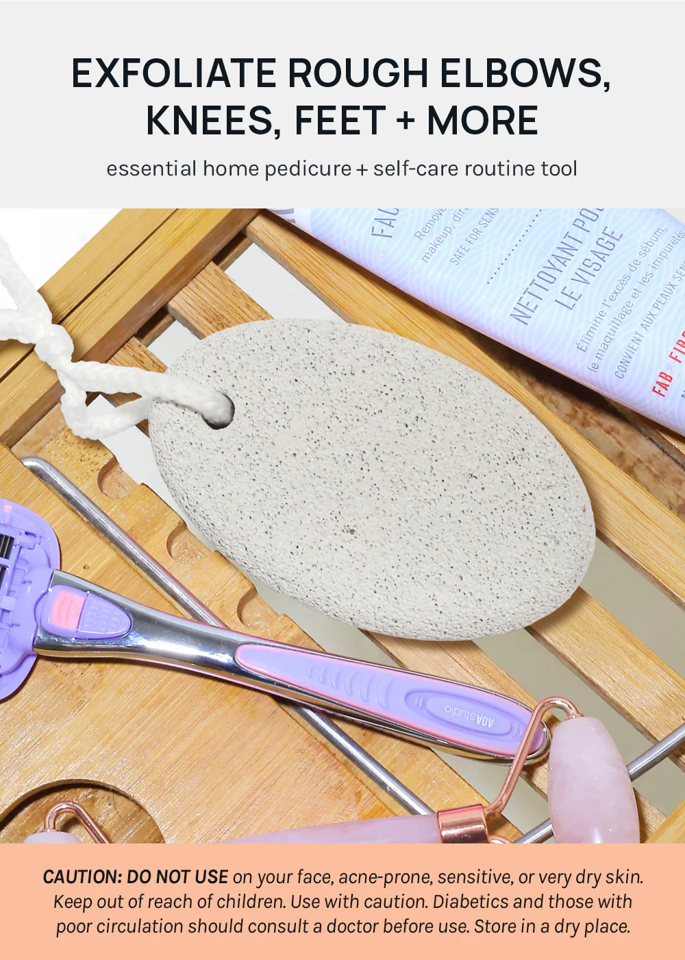 AOA Oval Pumice Stone - Image 2