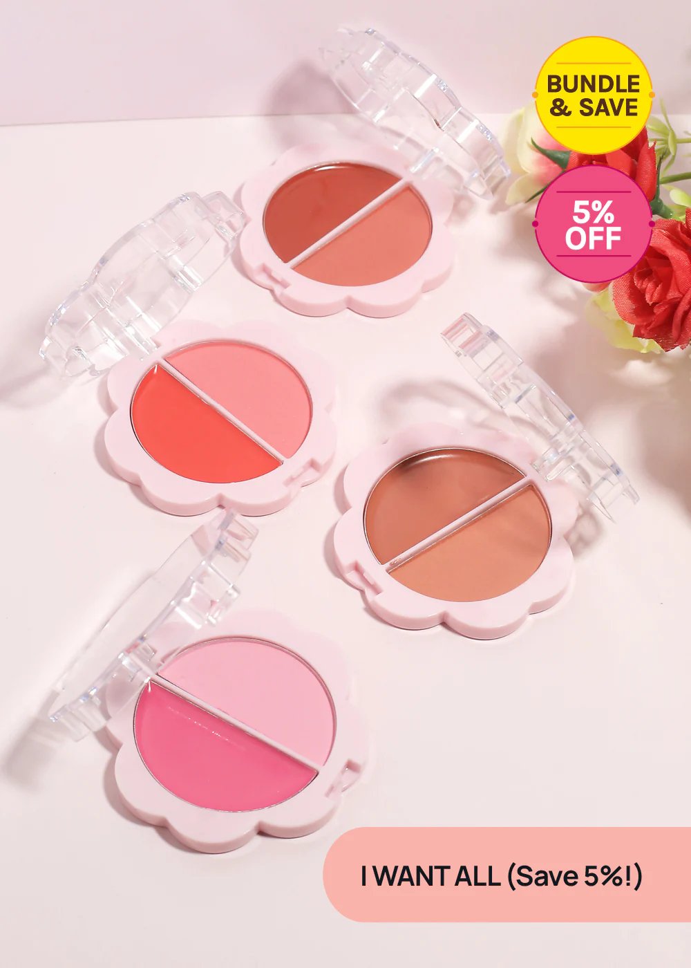 AOA Petal Pop Blush Duo Cream + Powder - Image 13
